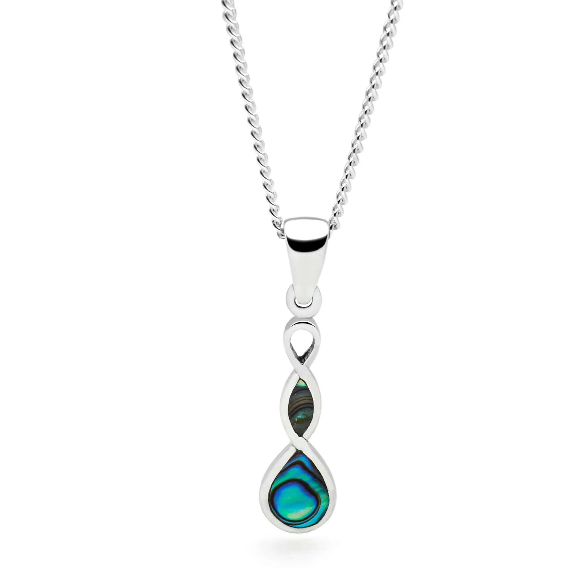 Abalone Infinity Pendant - Image 4