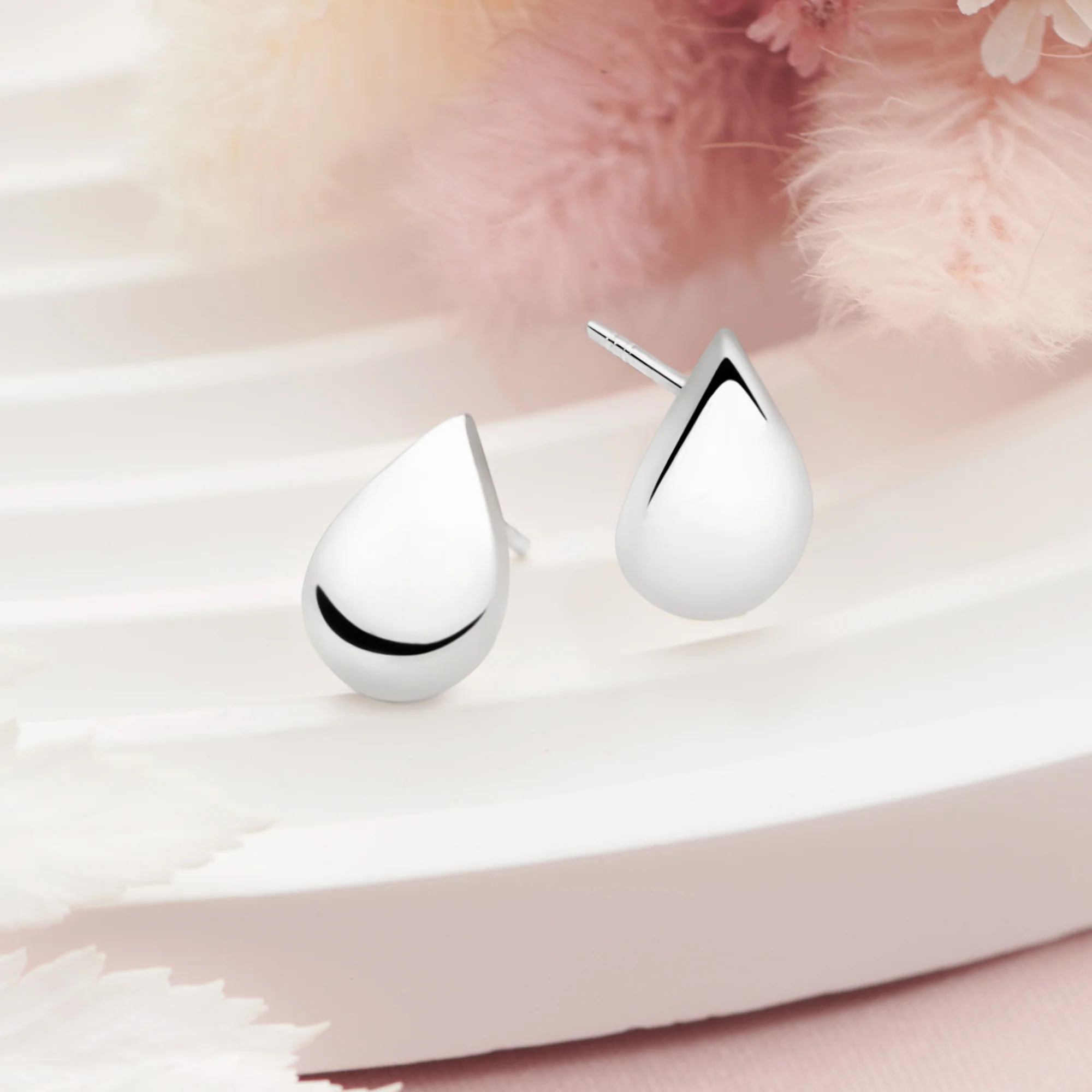 Almond Drop Earrings - Image 2
