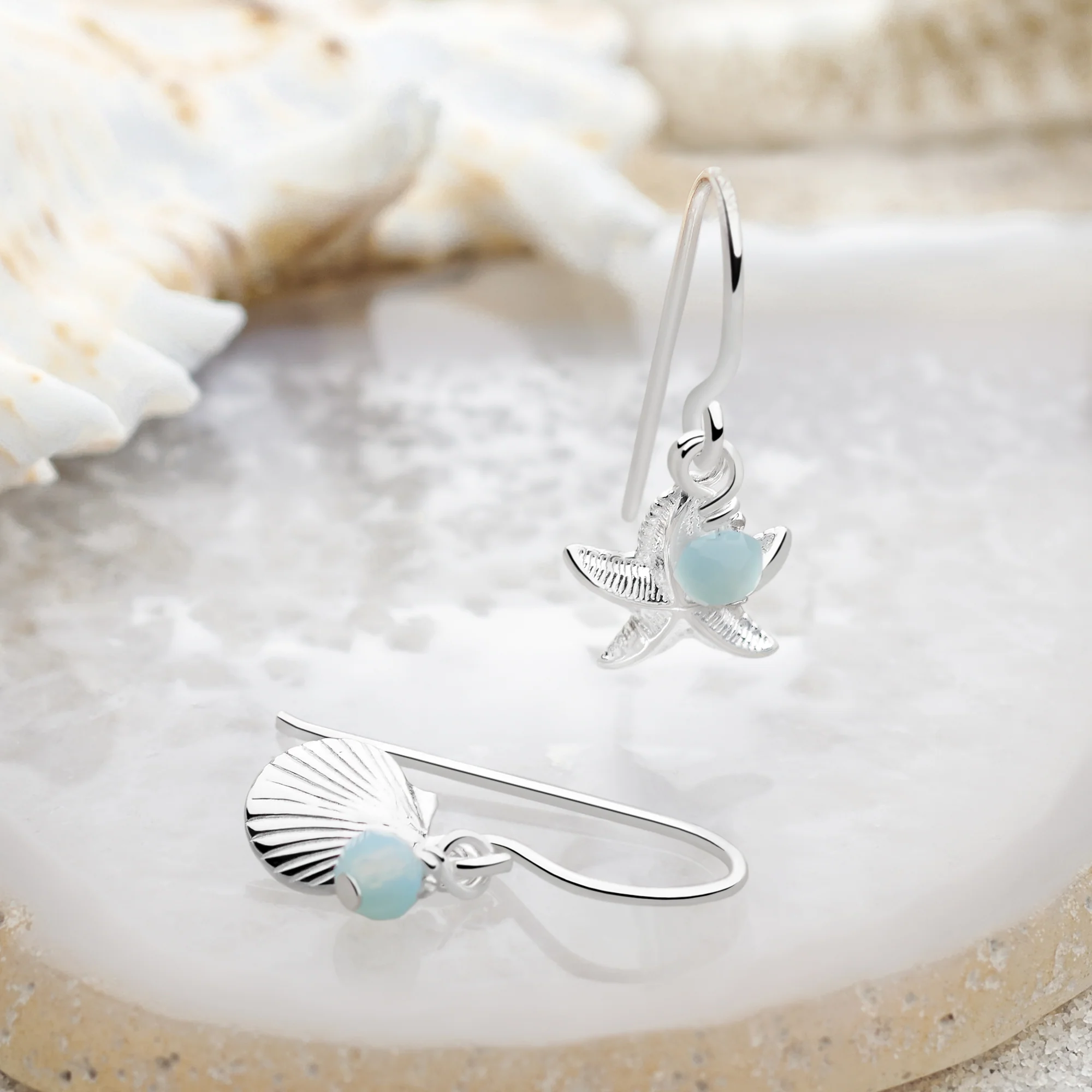 Amazonite Shores Earrings - Image 2