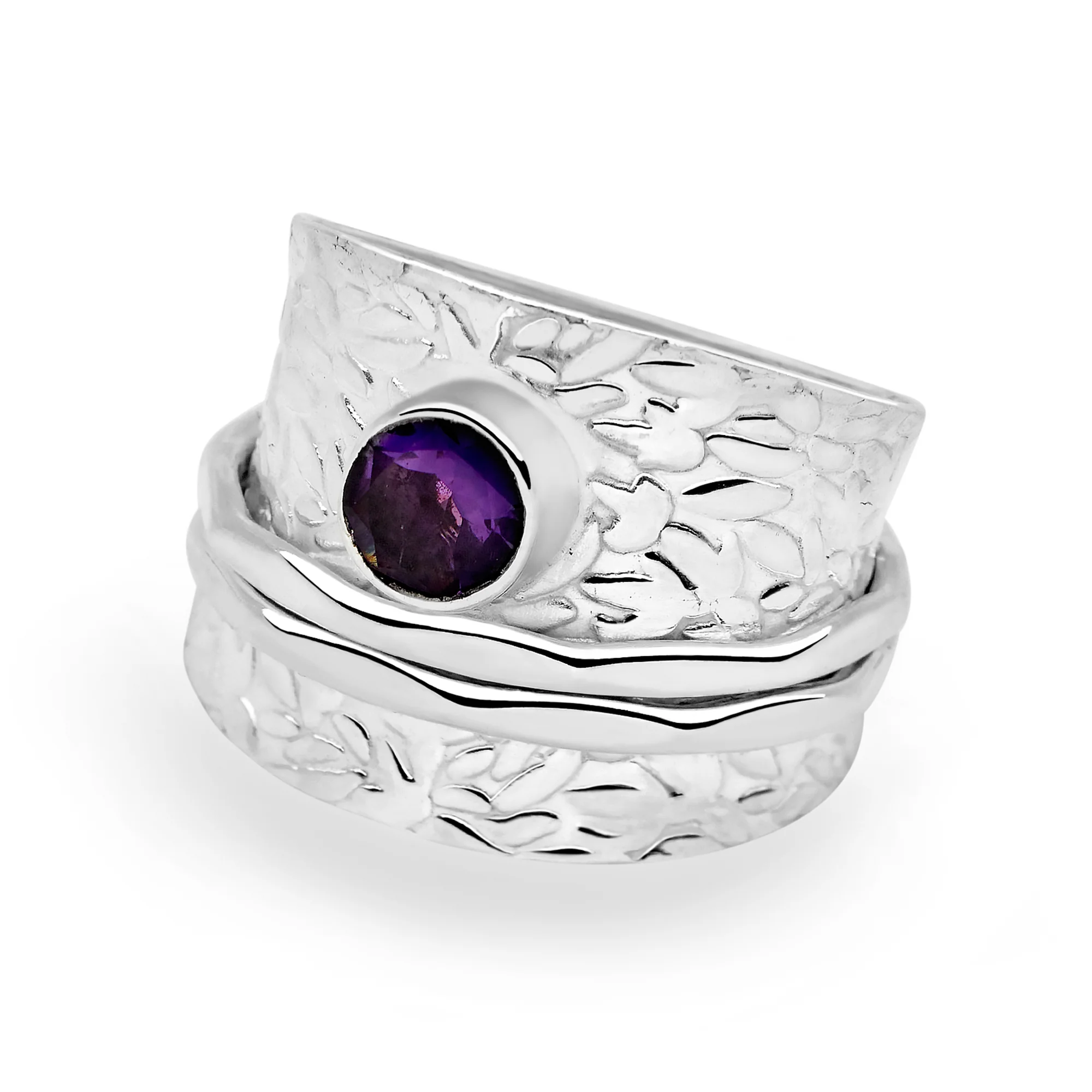 Amethyst Dream Spin Ring - Image 4