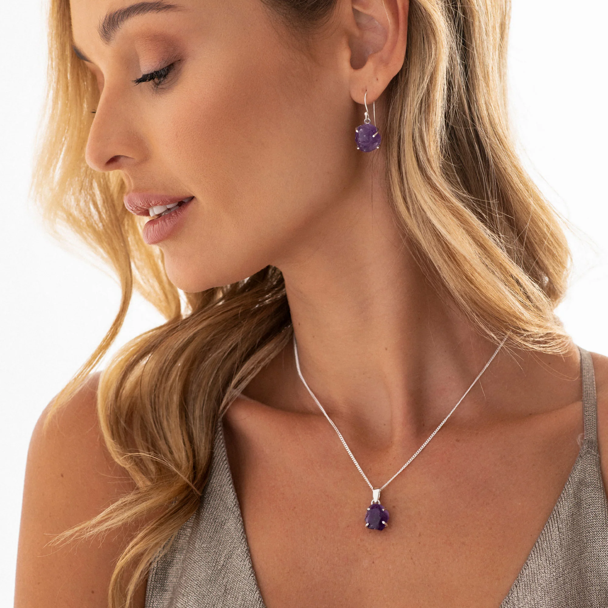 Amethyst Muse Earrings - Image 3