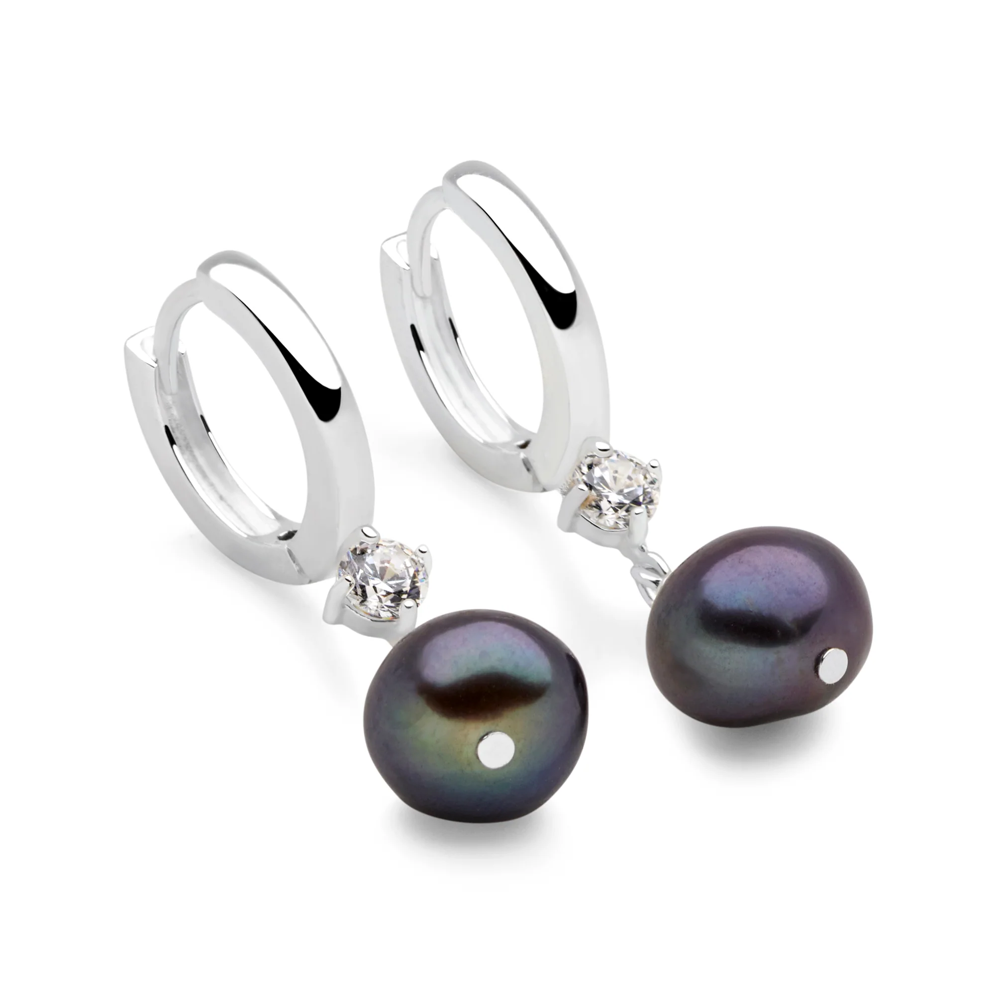 Aurelia Pearl Hoops - Image 4