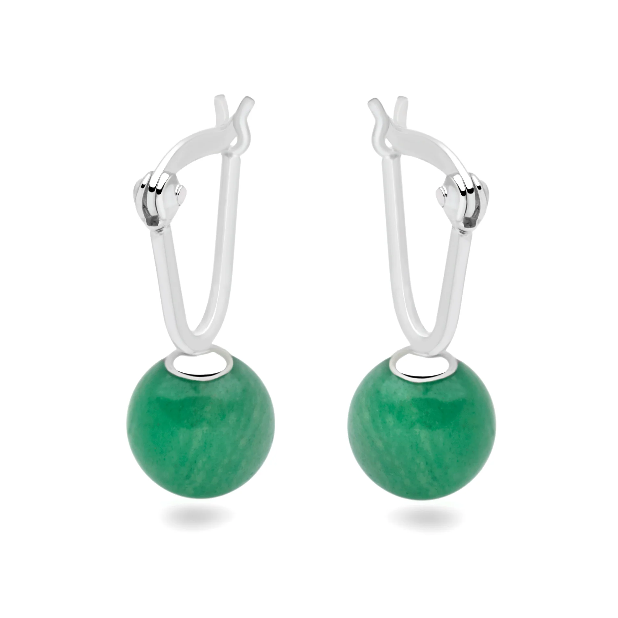 Aventurine Orb Earrings - Image 4