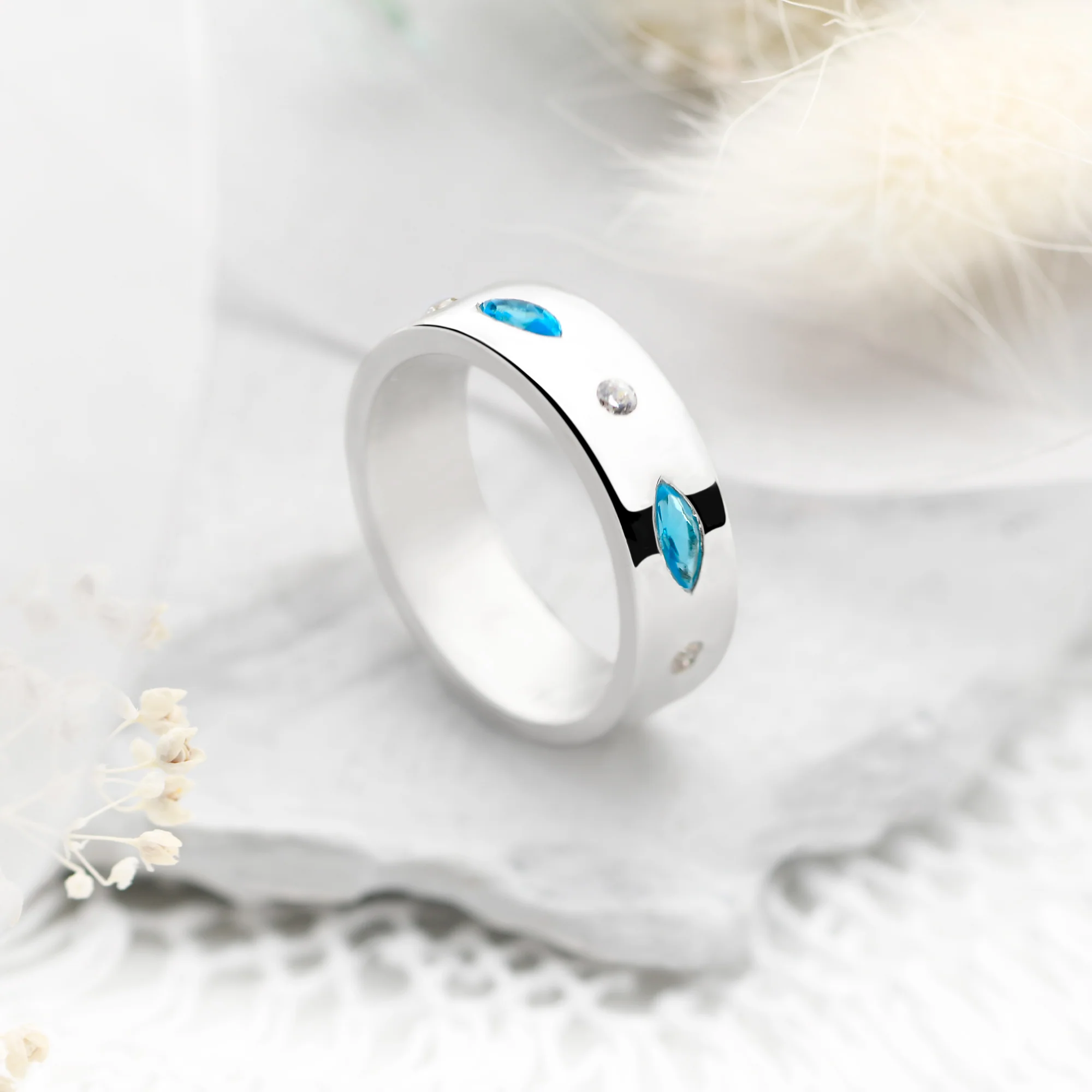 Bindi Blue Ring - Image 2