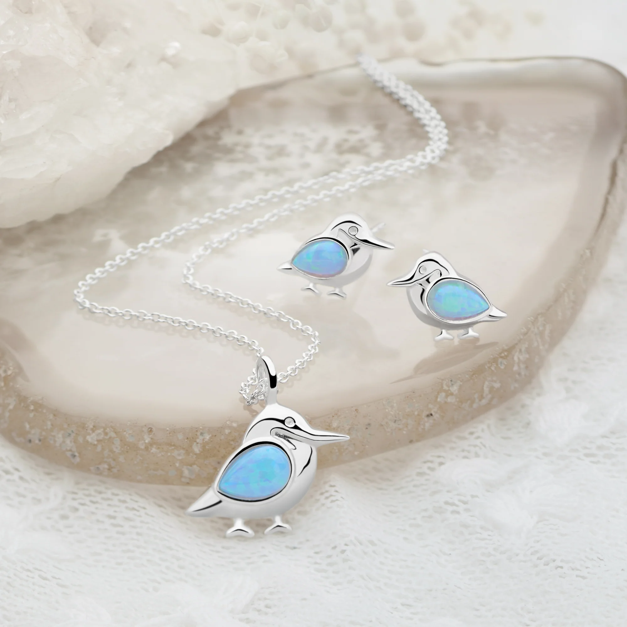 Bird of Opal Studs - Image 2