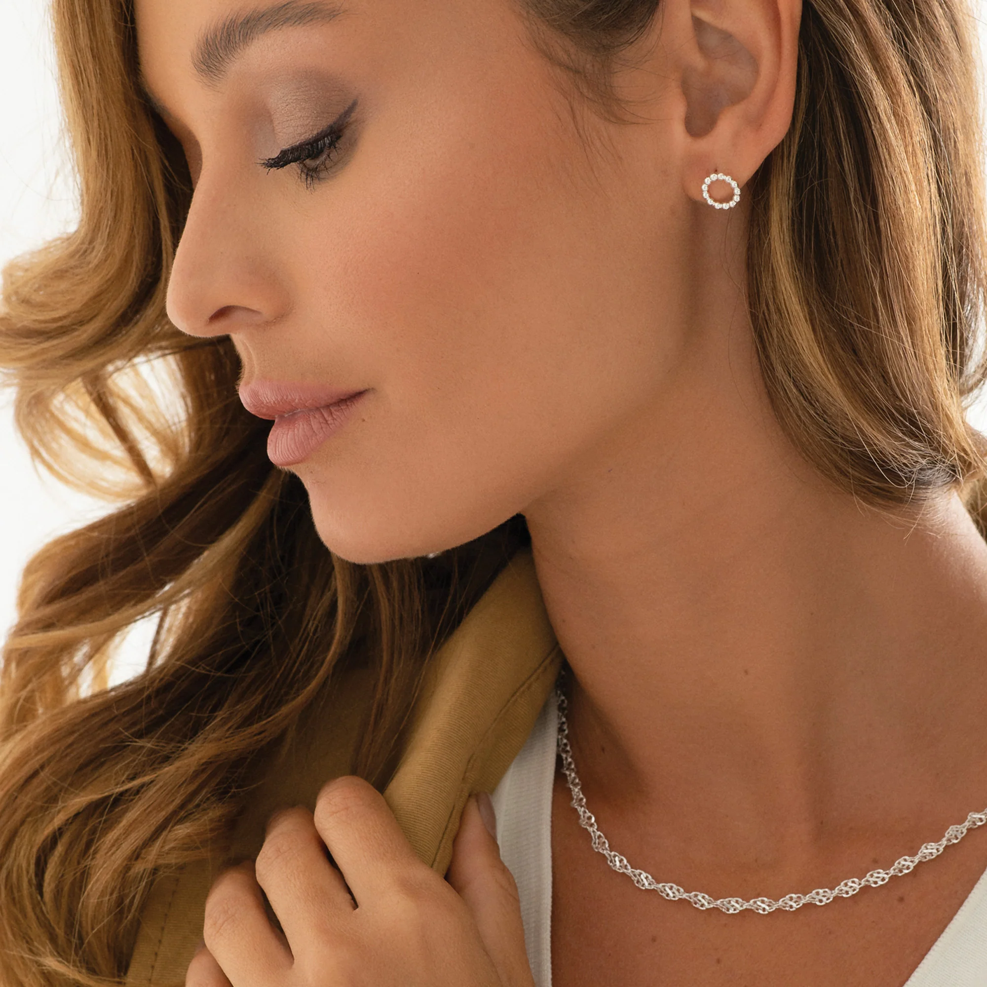 Boule Halo Earrings - Image 3