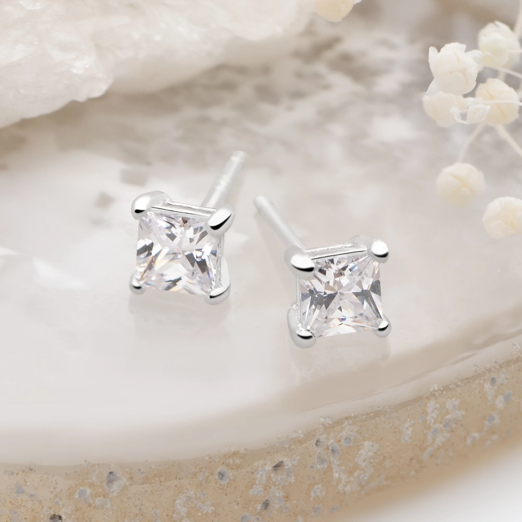 Classic Square Studs - Image 2