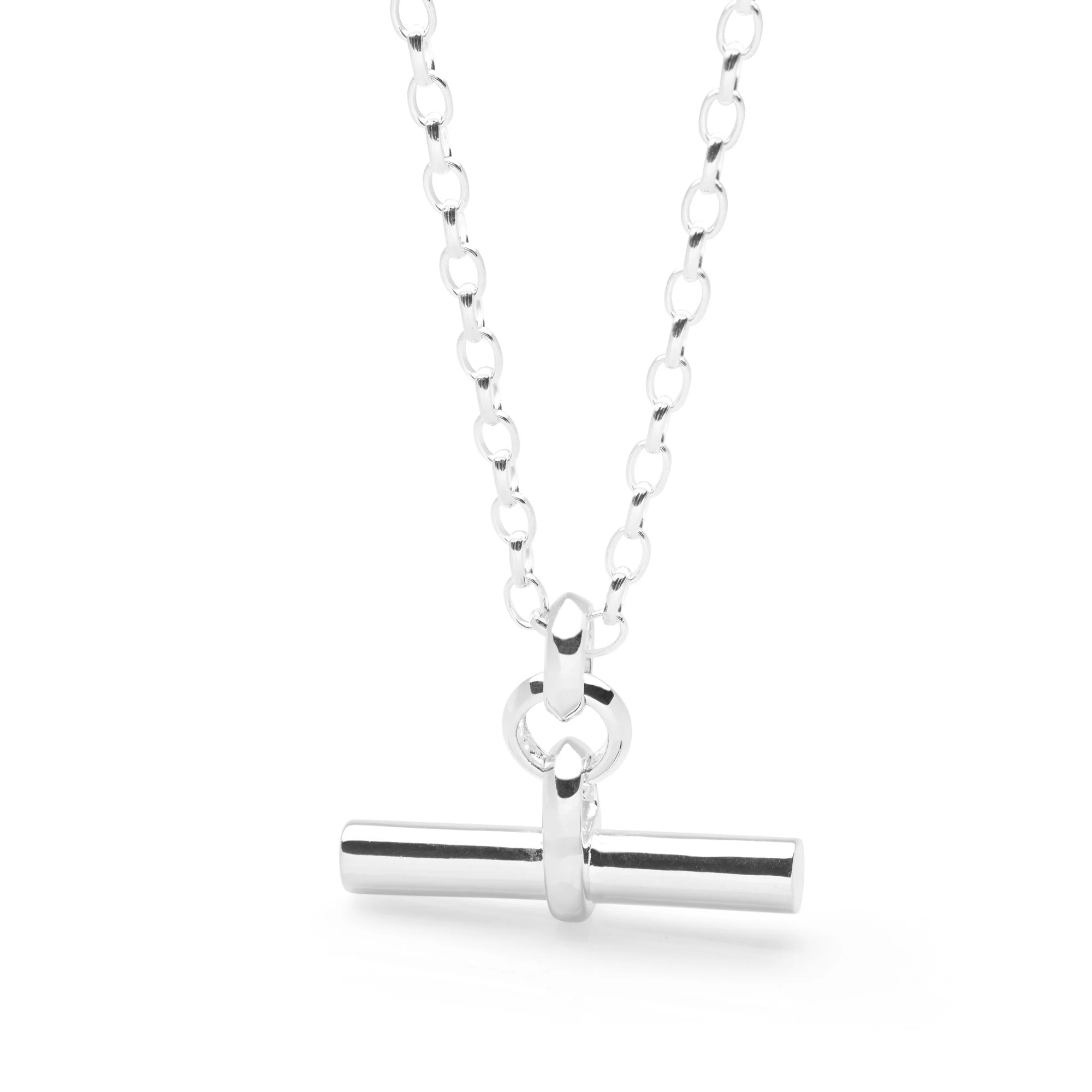 Classic T-Bar Necklace - Image 5