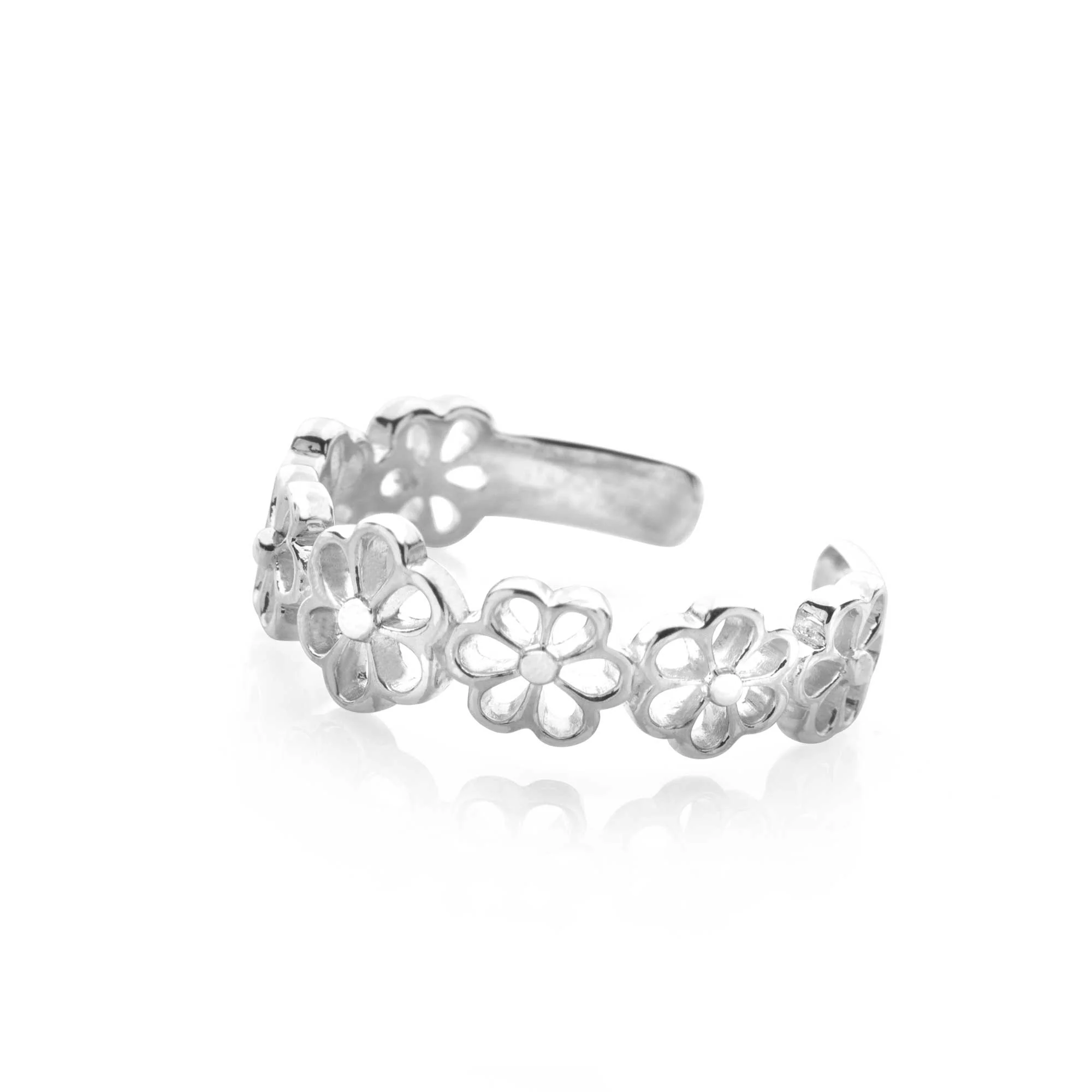 Daisy Chain Toe Ring - Image 3