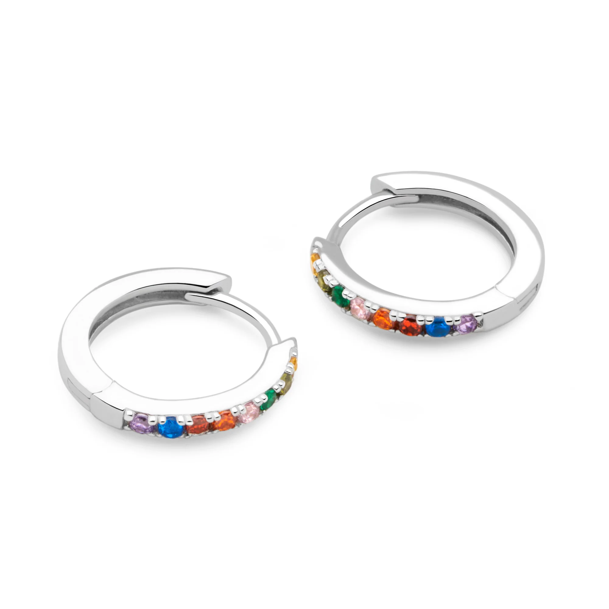 Festival Shimmer Reversible Hoops - Image 5