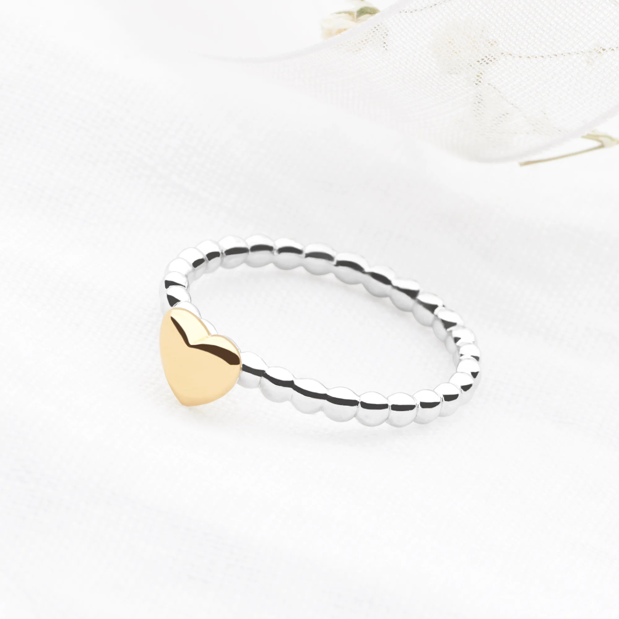 Golden Lovers Stack Ring - Image 2