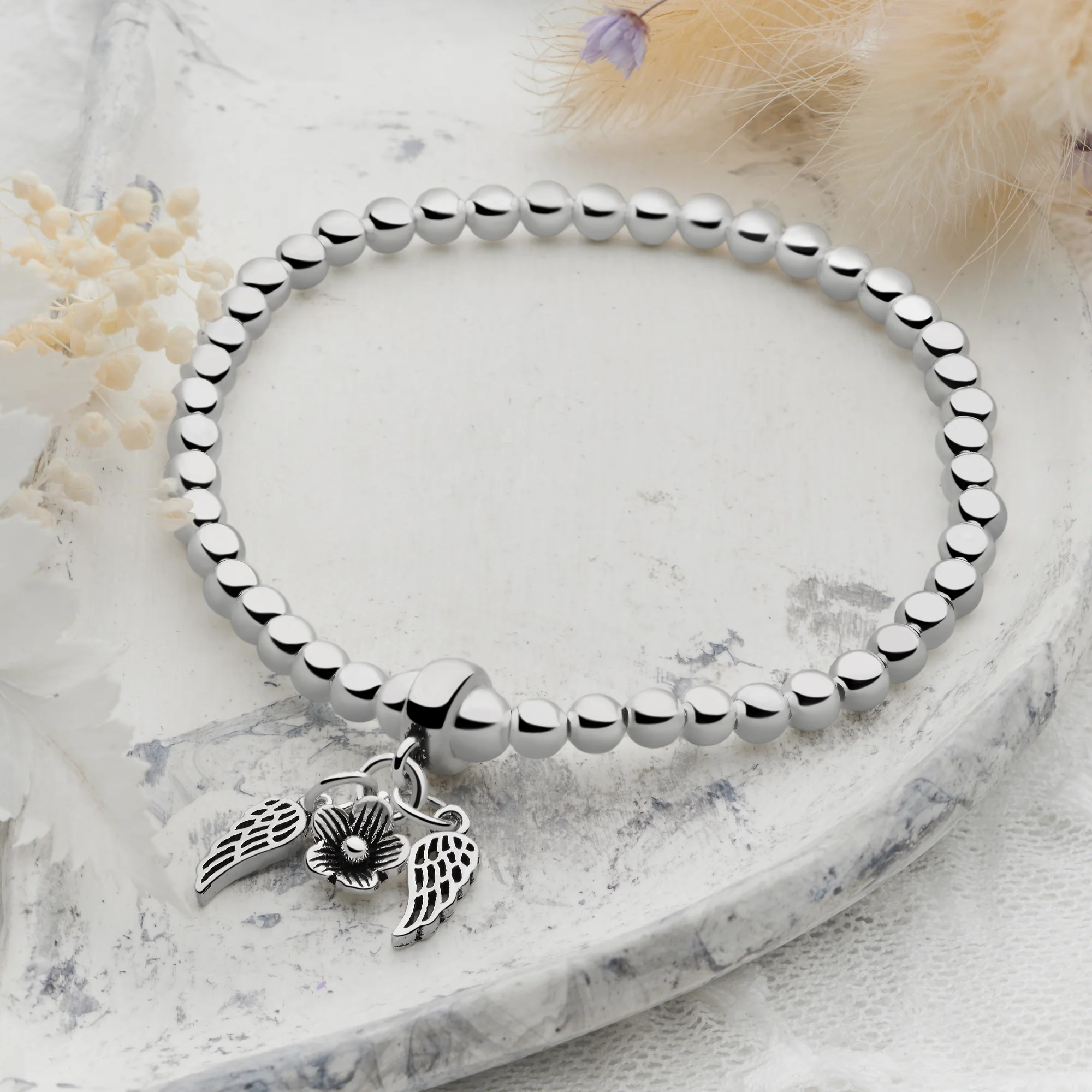 Guardian Wings Charm Bracelet - Image 2
