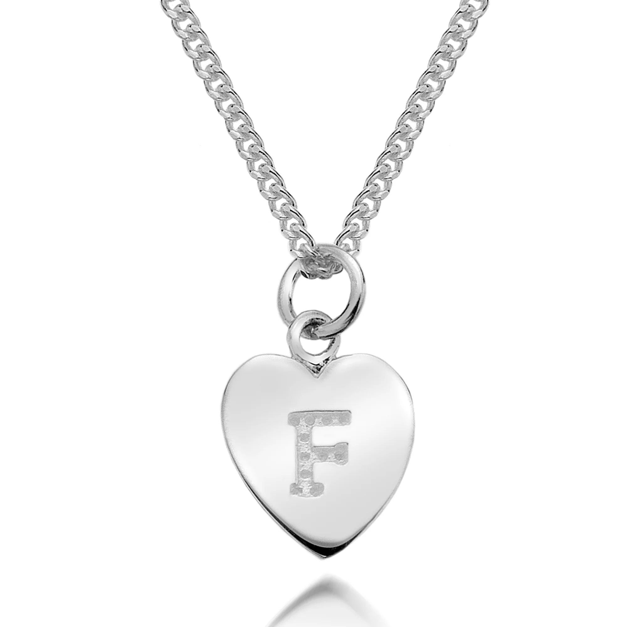 Initial Heart Pendant - Image 2