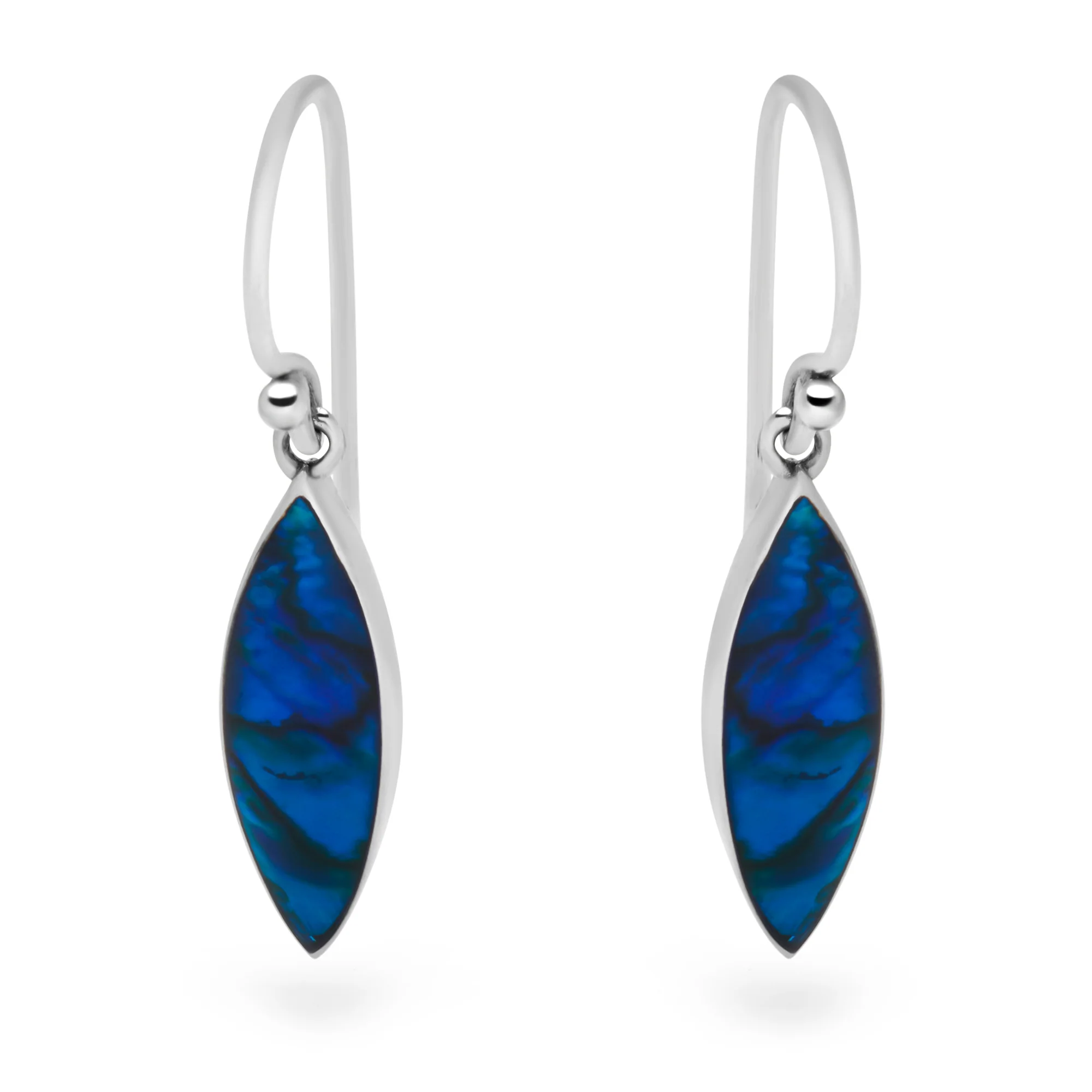 Marquise Blue Earrings - Image 4