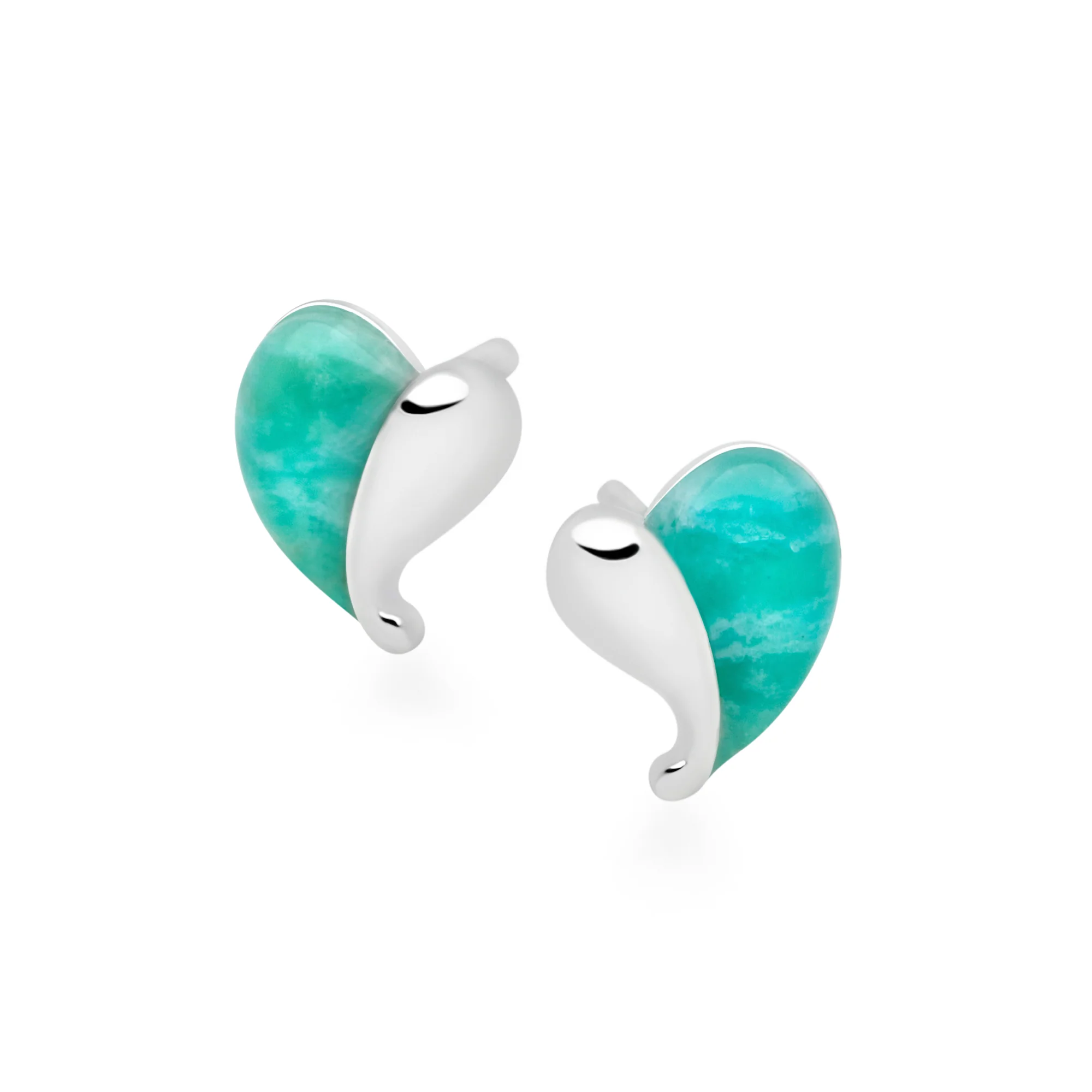 Mellow Heart Studs - Image 2