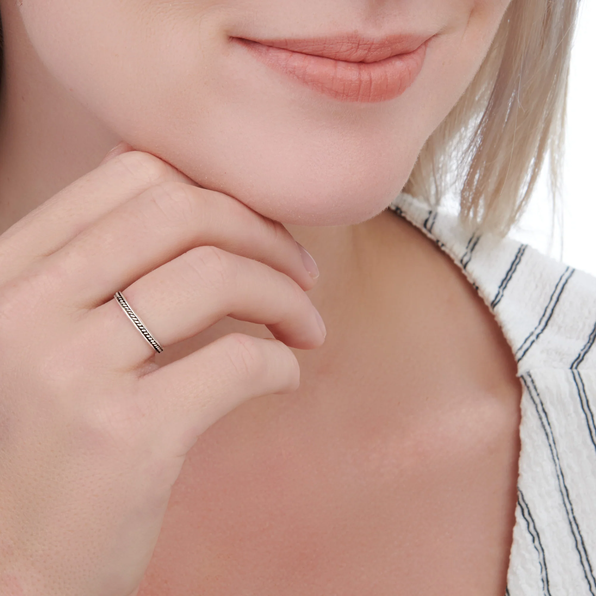 Mini Rope Stack Ring - Image 5