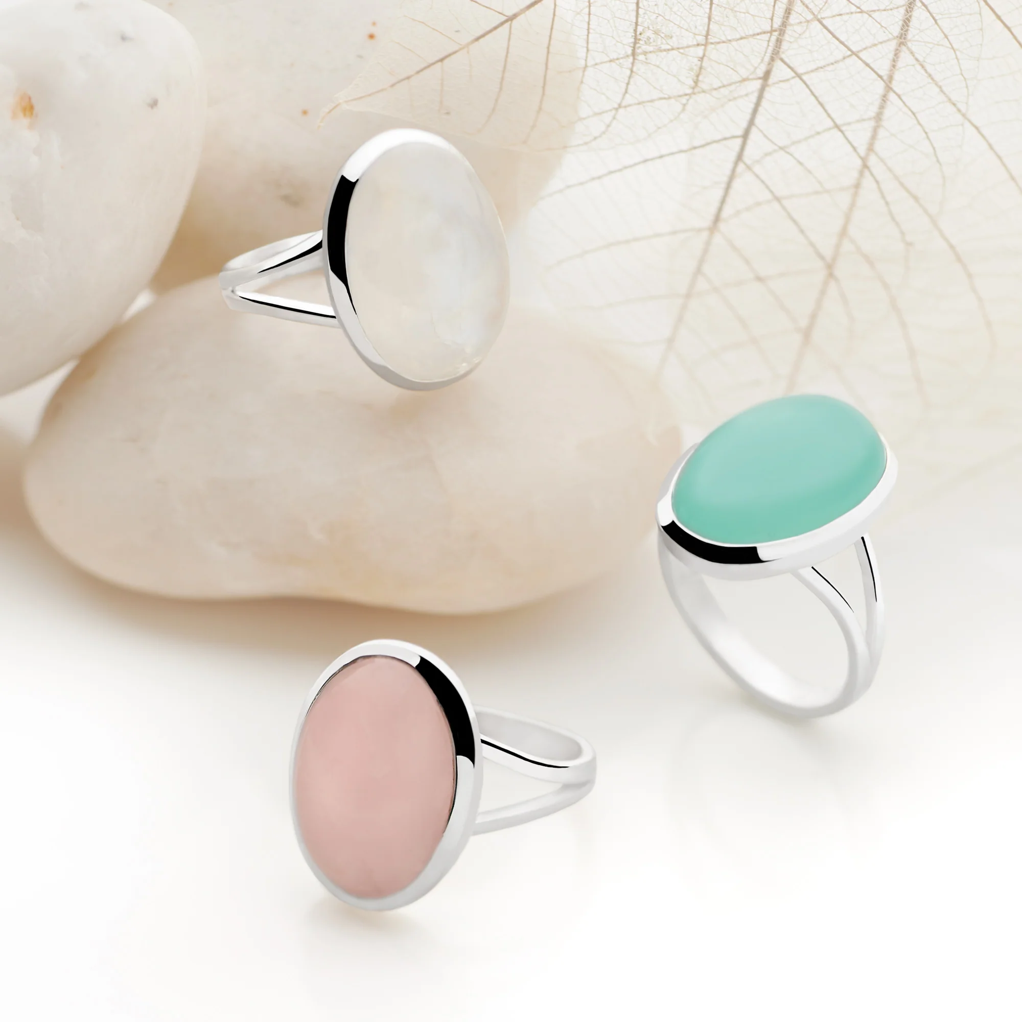 Moonstone Blush Ring - Image 3