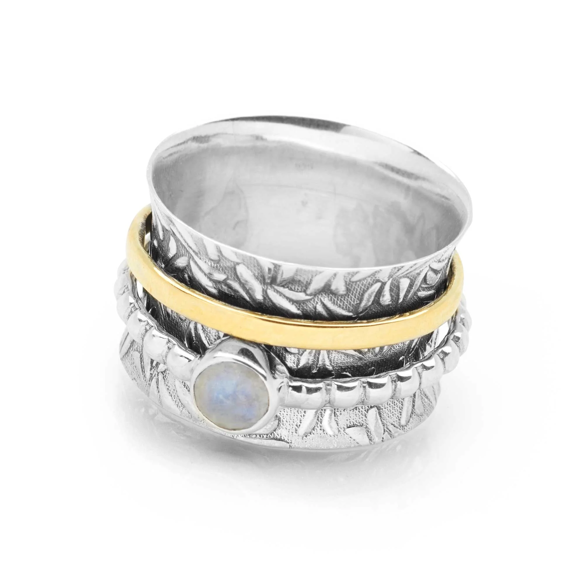 Moonstone Spin Ring - Image 4