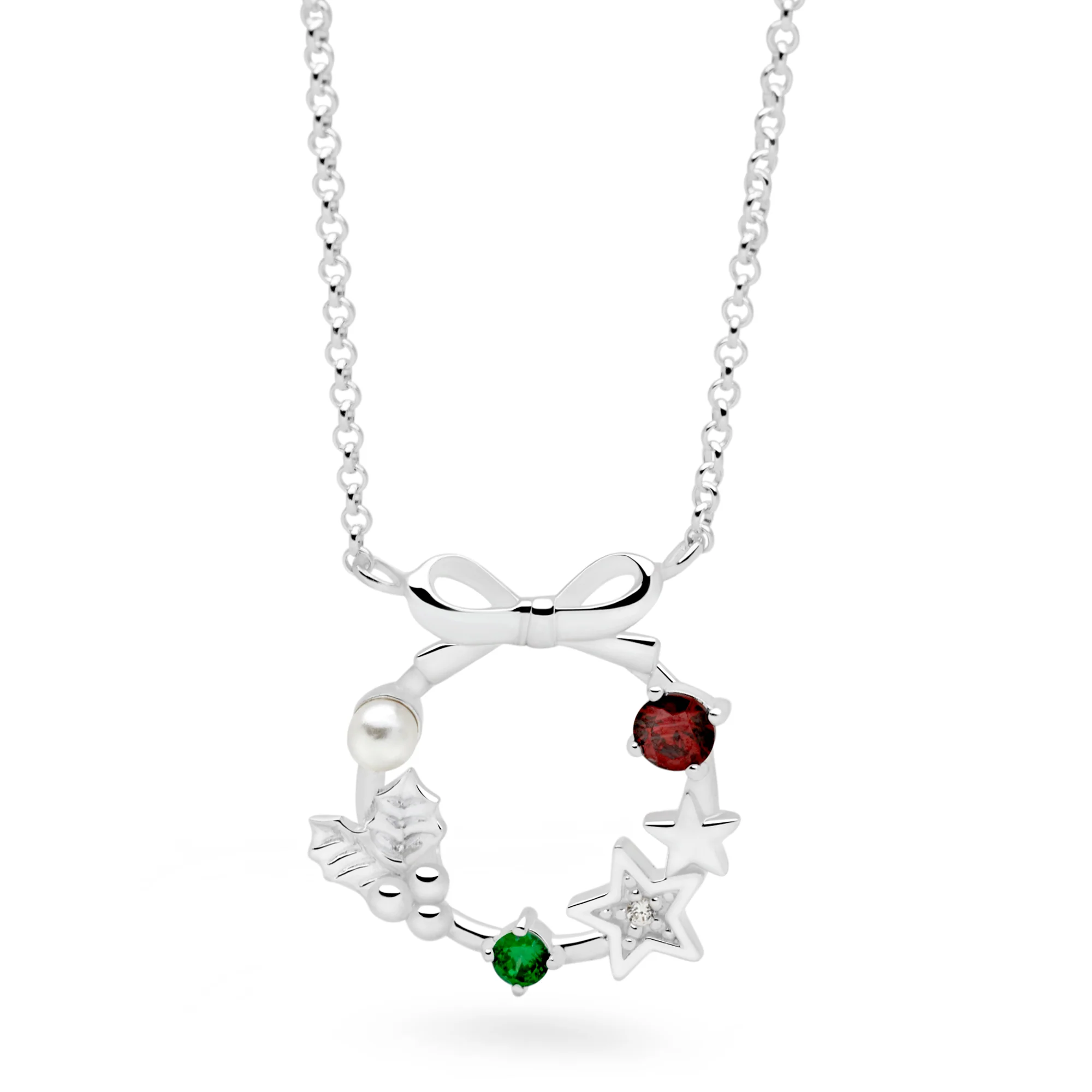 Noelle Wreath Necklace - Image 4