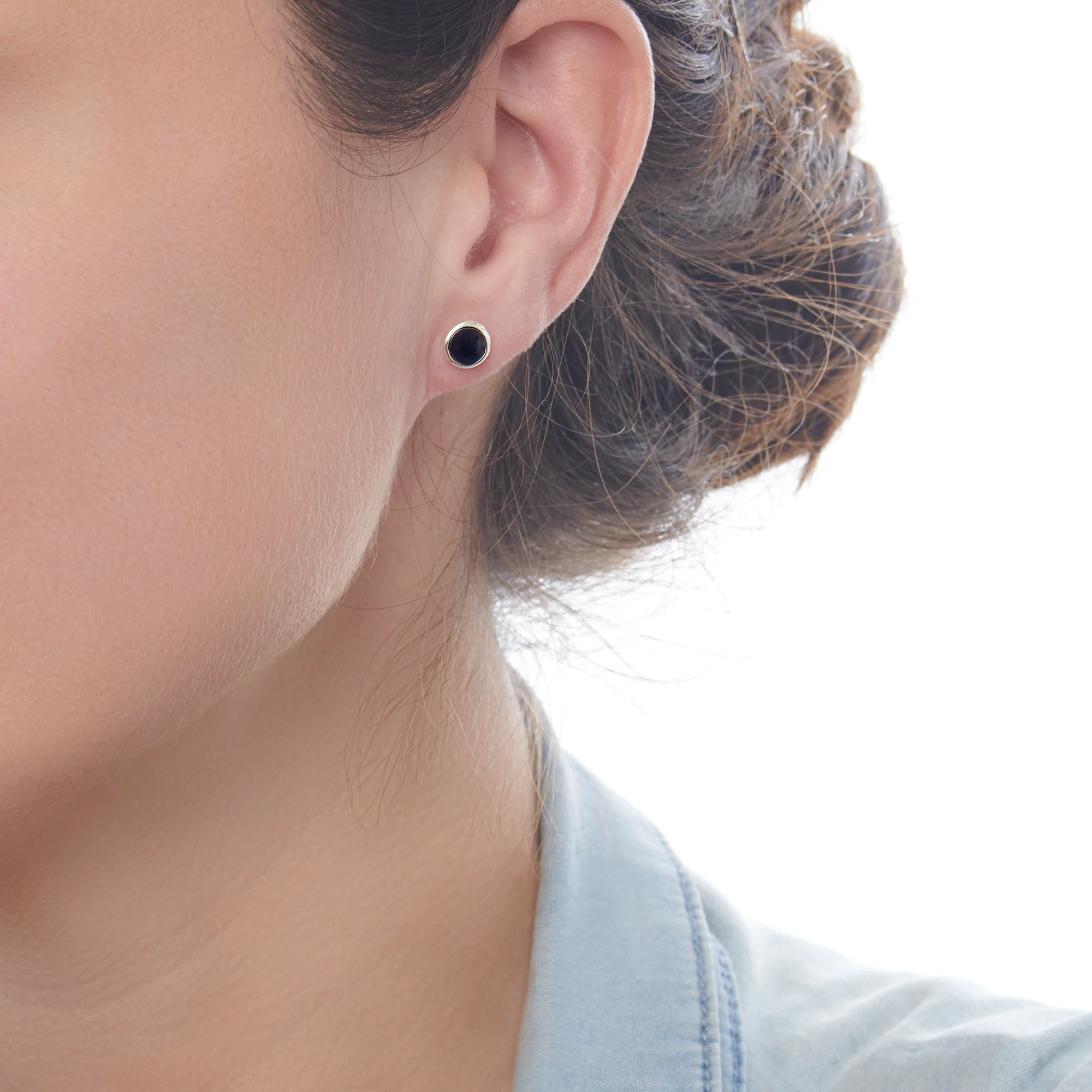 Onyx Button Studs - Image 3
