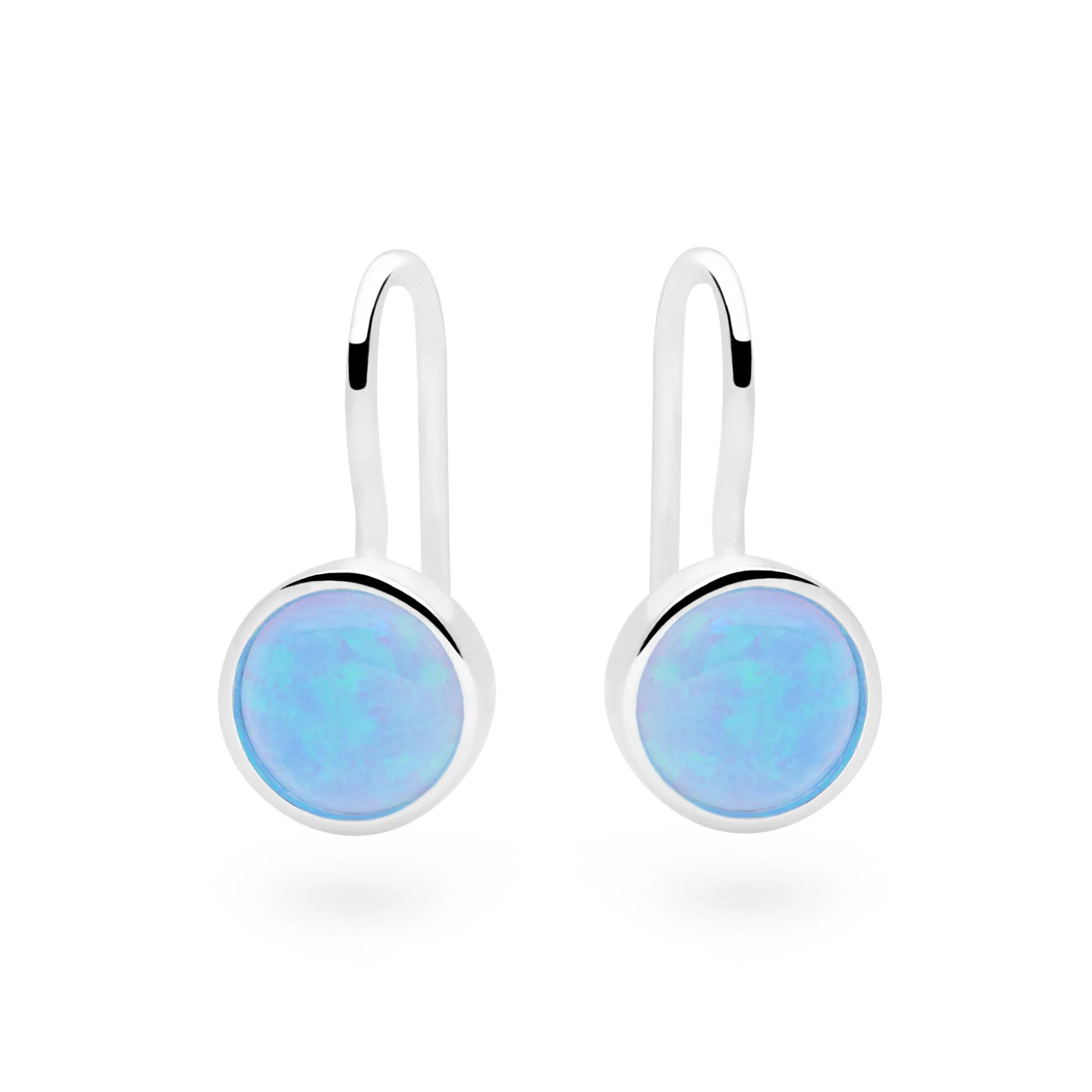 Opal Mirror Earrings - Image 4