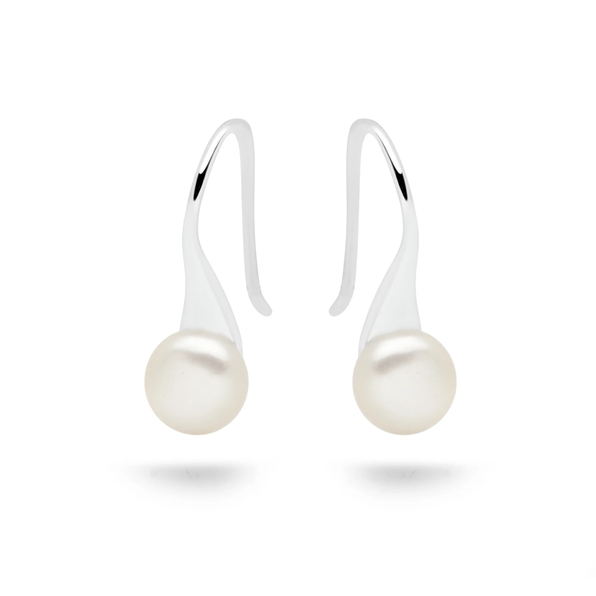 Pearl Cradle Earrings - Image 4