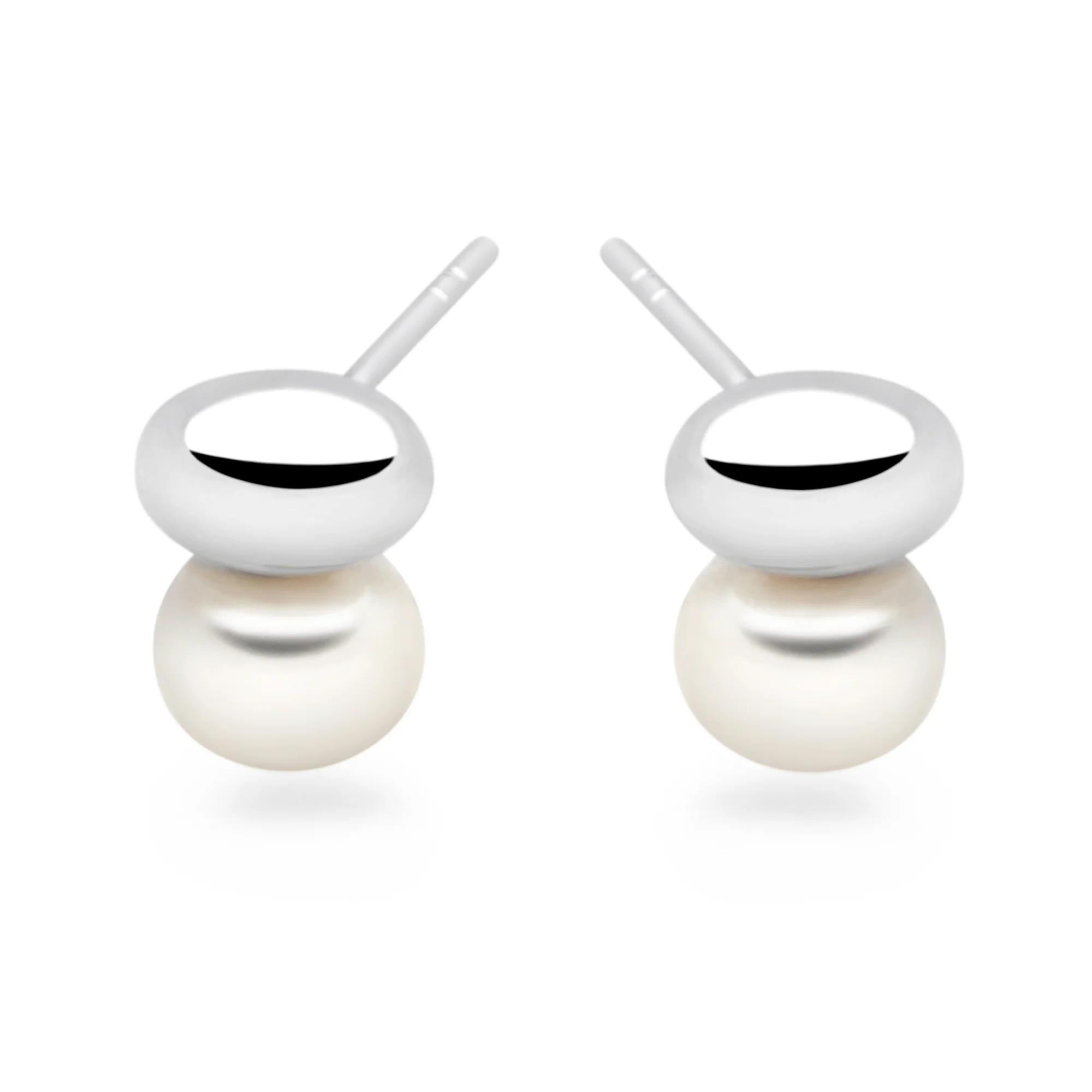 Pearl Pebbles Earrings - Image 4