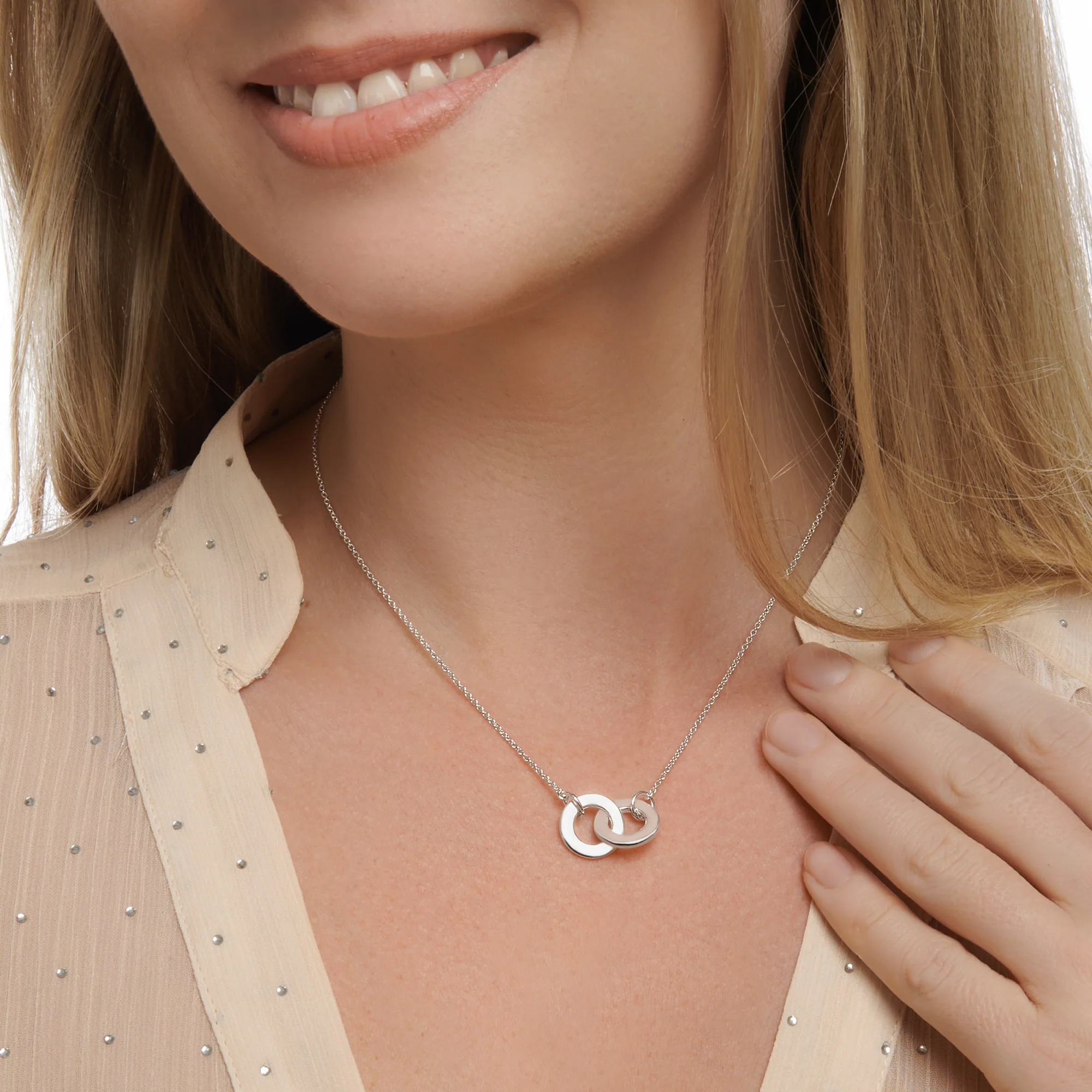 Personalised Rings Necklace - Image 3