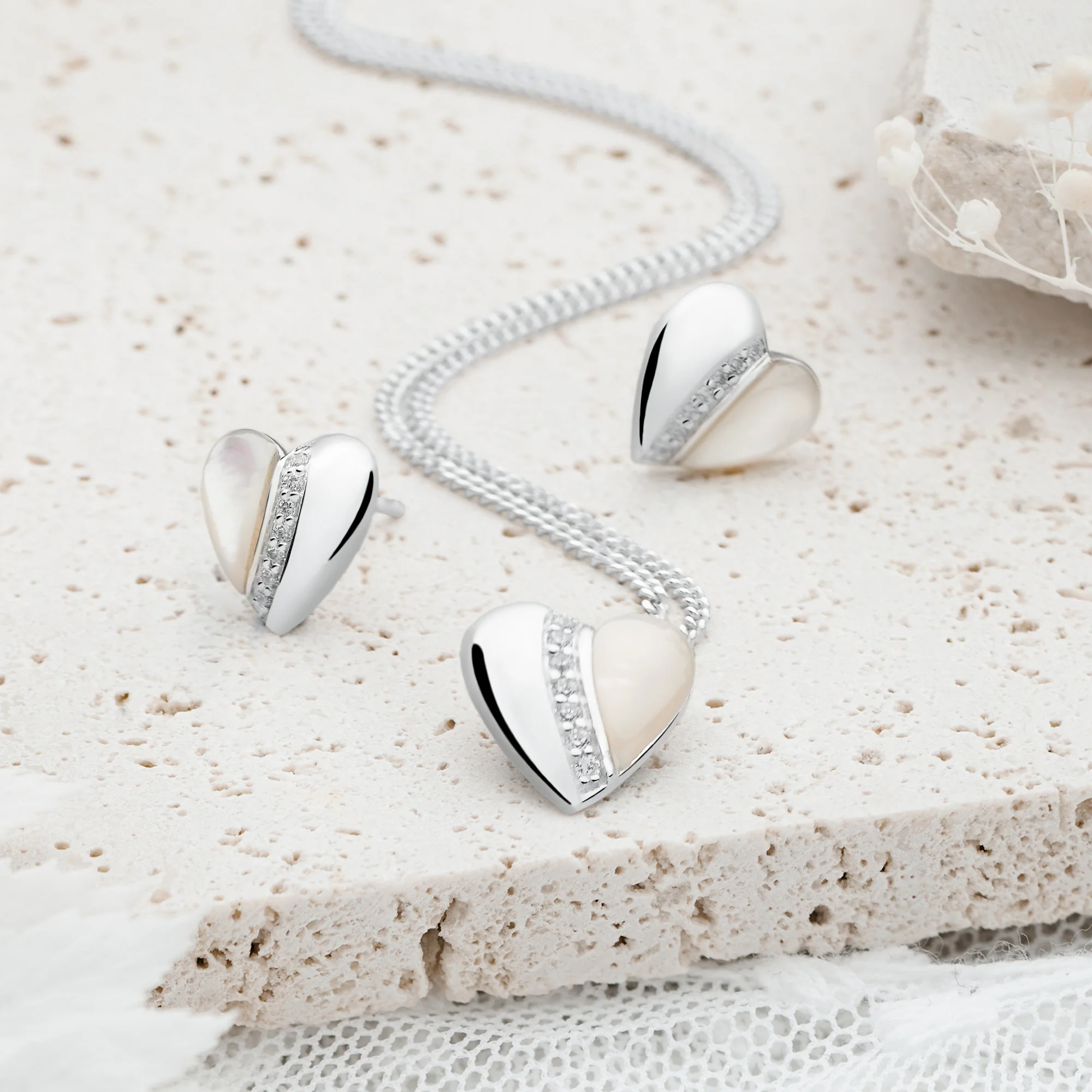 Petite Love Shimmer Studs - Image 2