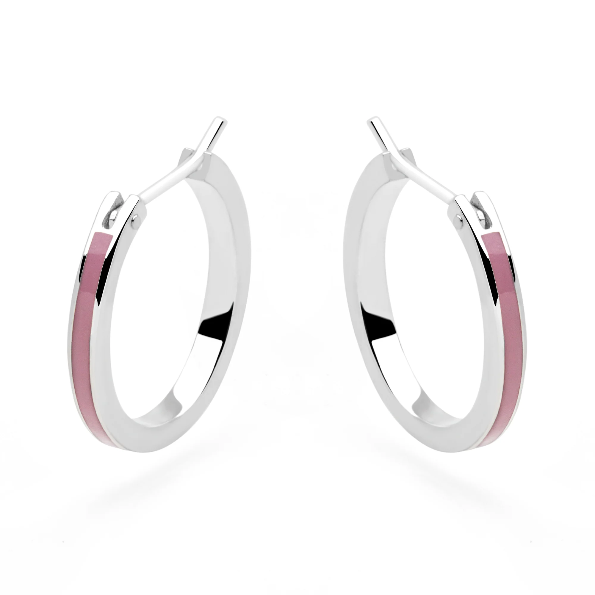 Purple Enamel Hoops - Image 4
