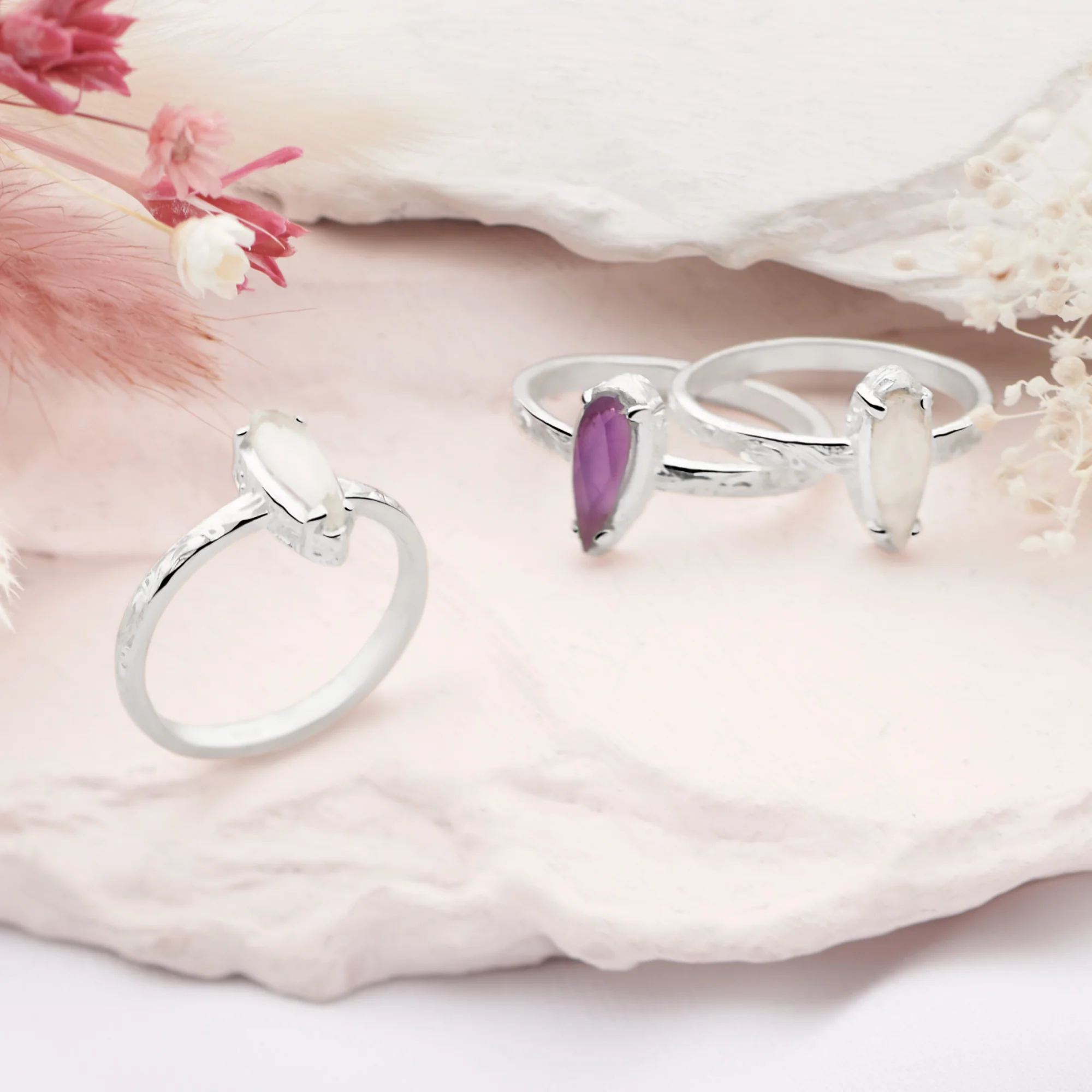 Quartz Drop Ring - Image 3