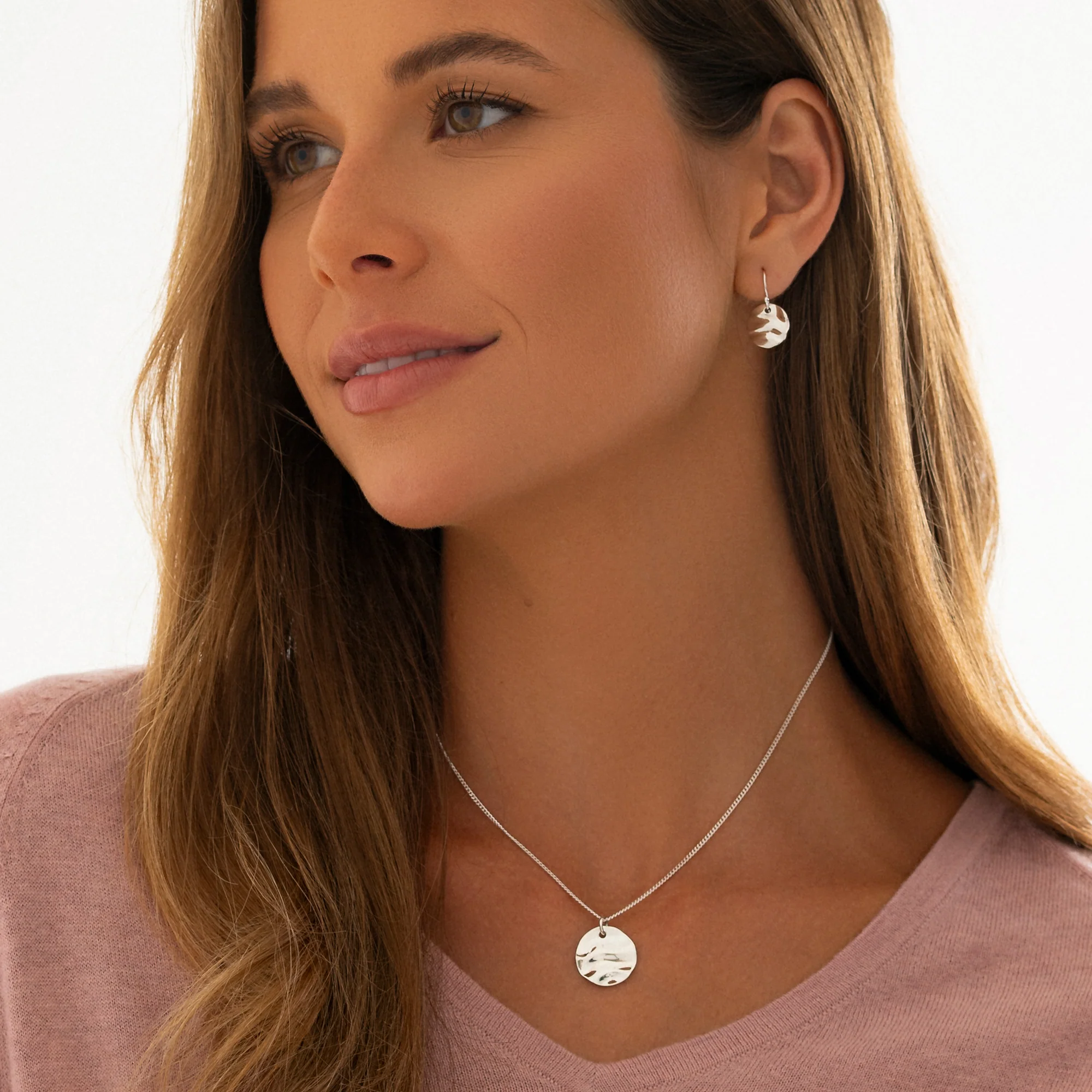 Ripple Moon Pendant - Image 3