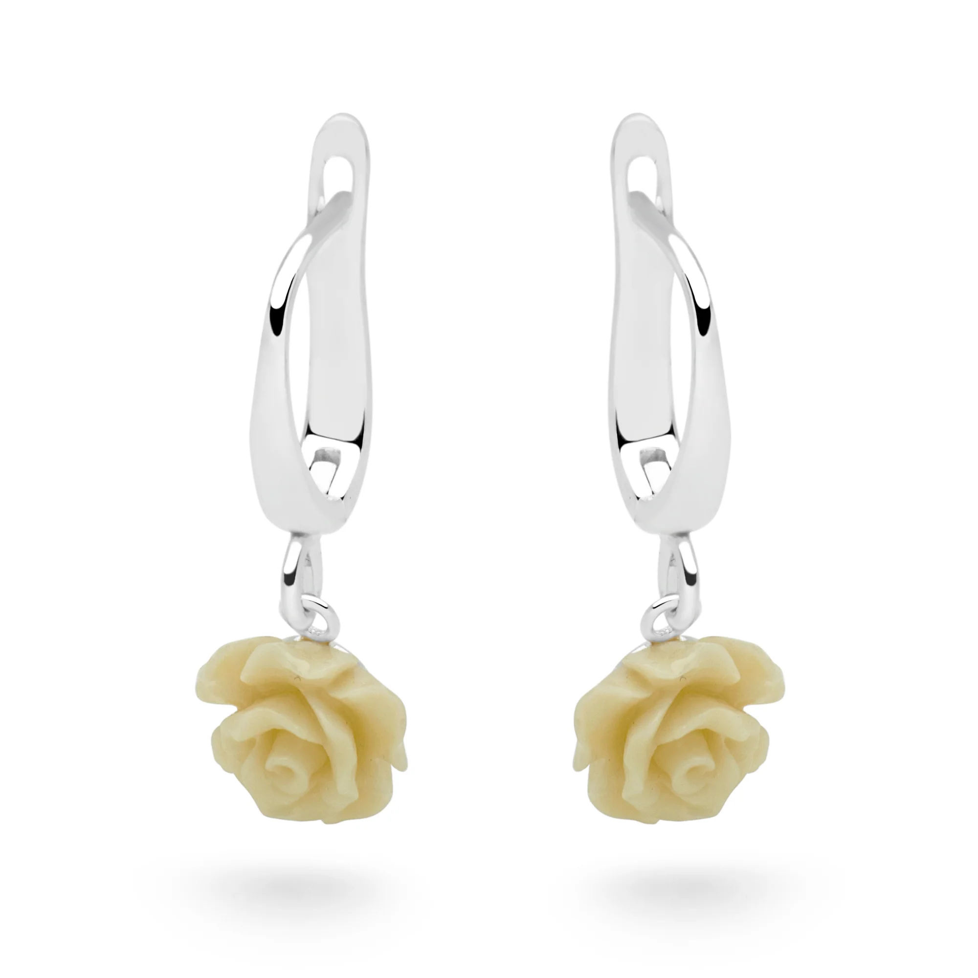 Rosie Earrings (Cream) - Image 4
