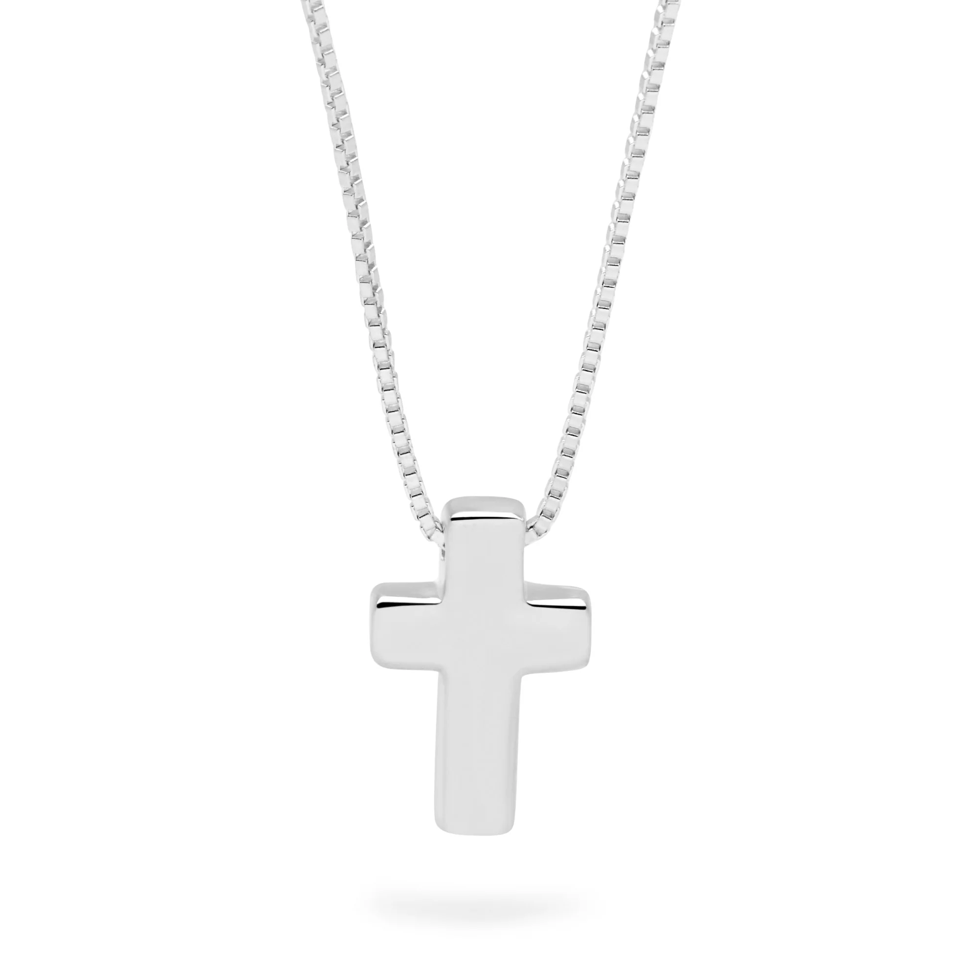 Silver Cross Necklace - Image 4