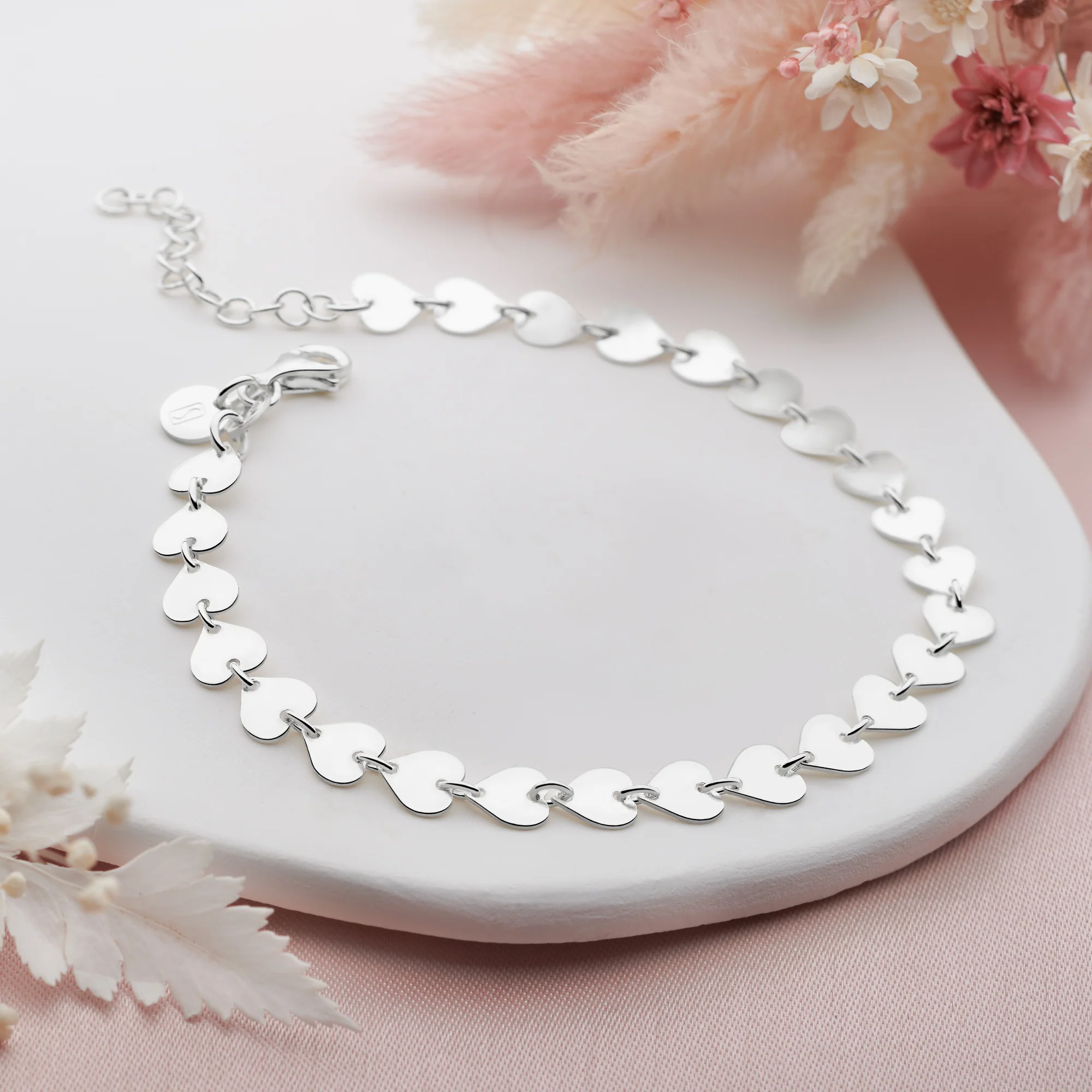Silver Petal Bracelet - Image 2