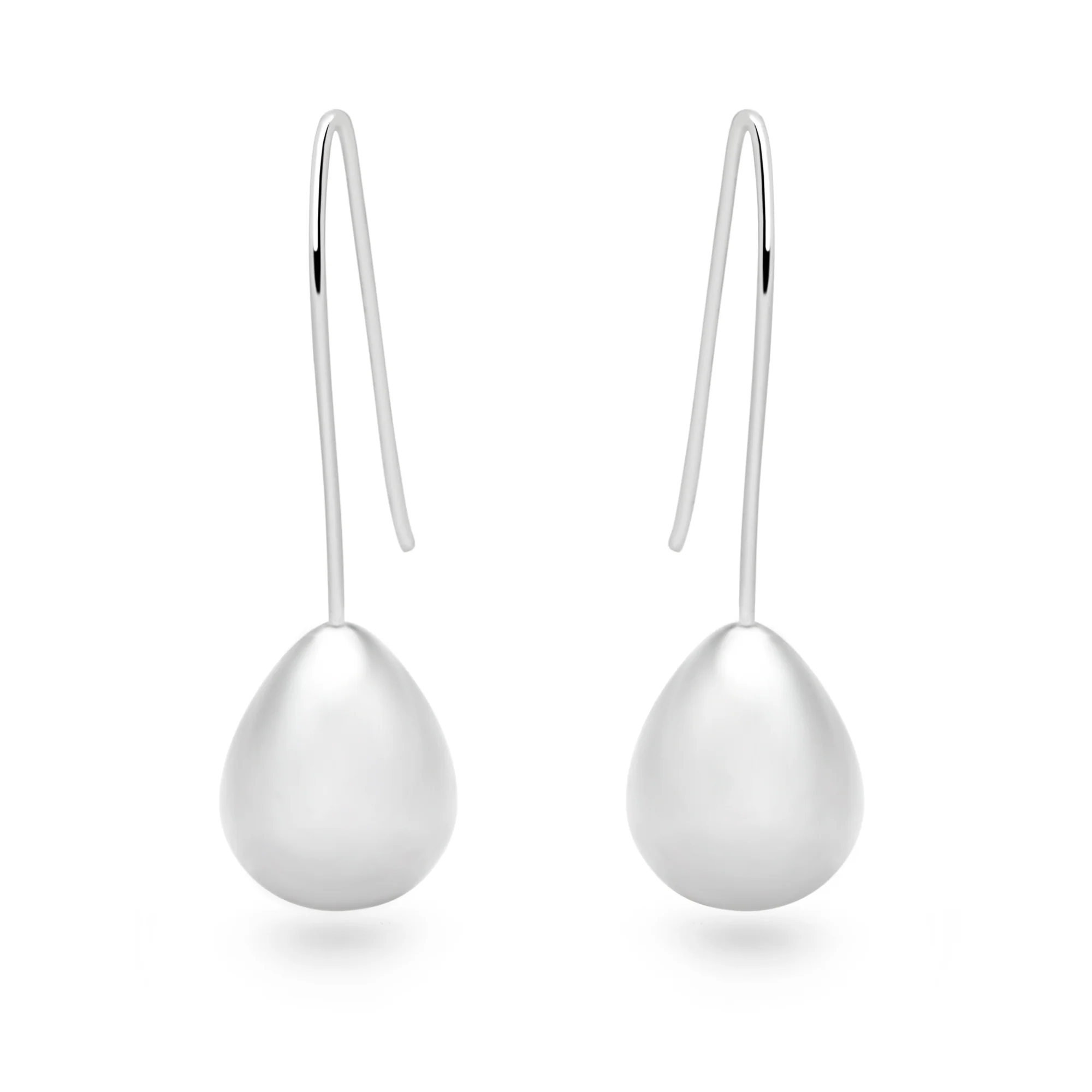 Silver Seedling Earrings