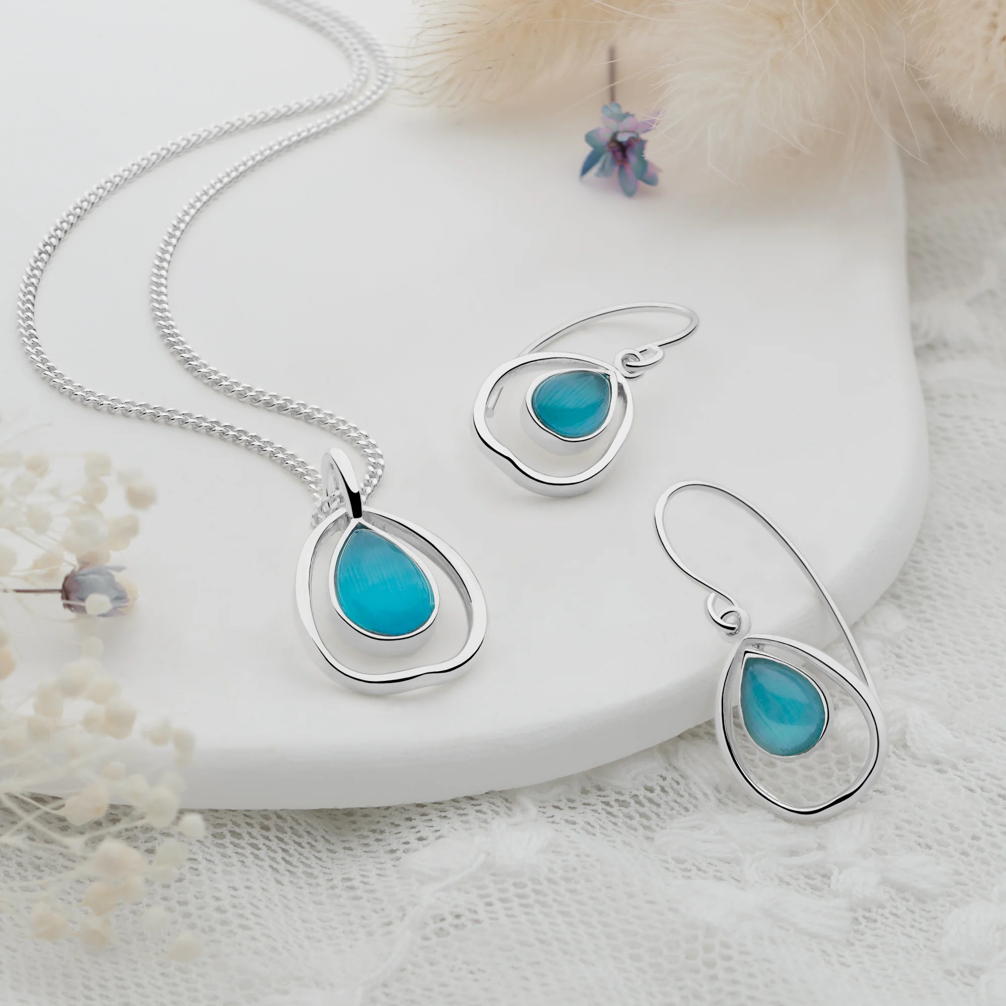 Sky Aura Earrings - Image 2