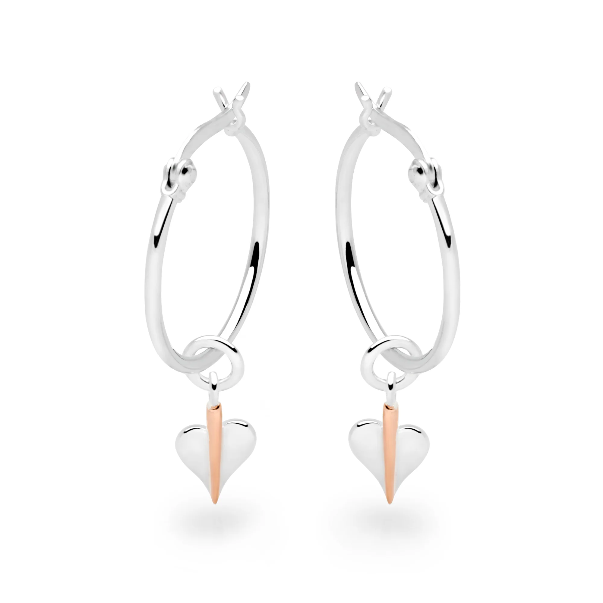 Soulmates Charm Hoops - Image 4