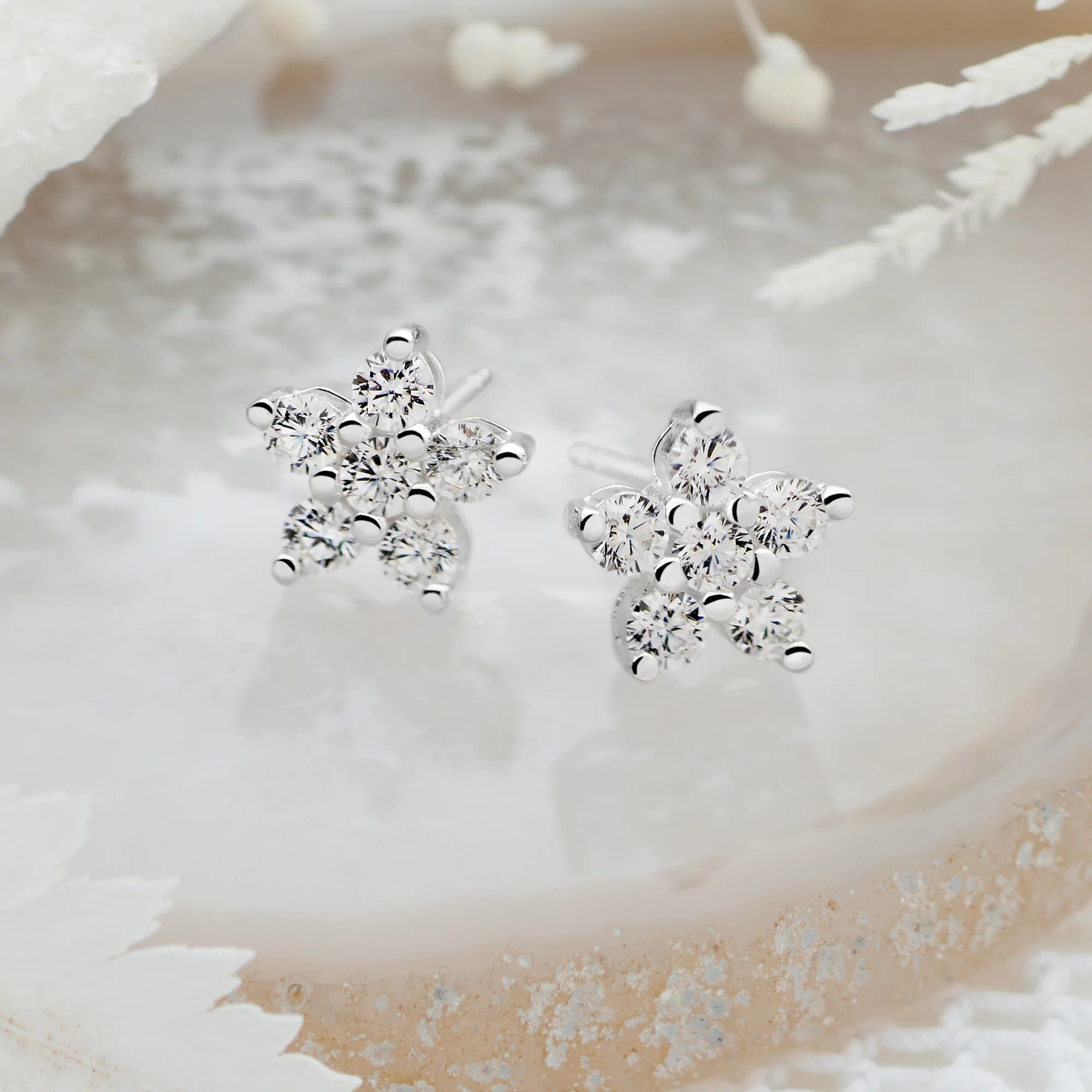 Sparkling Bloom Studs - Image 2