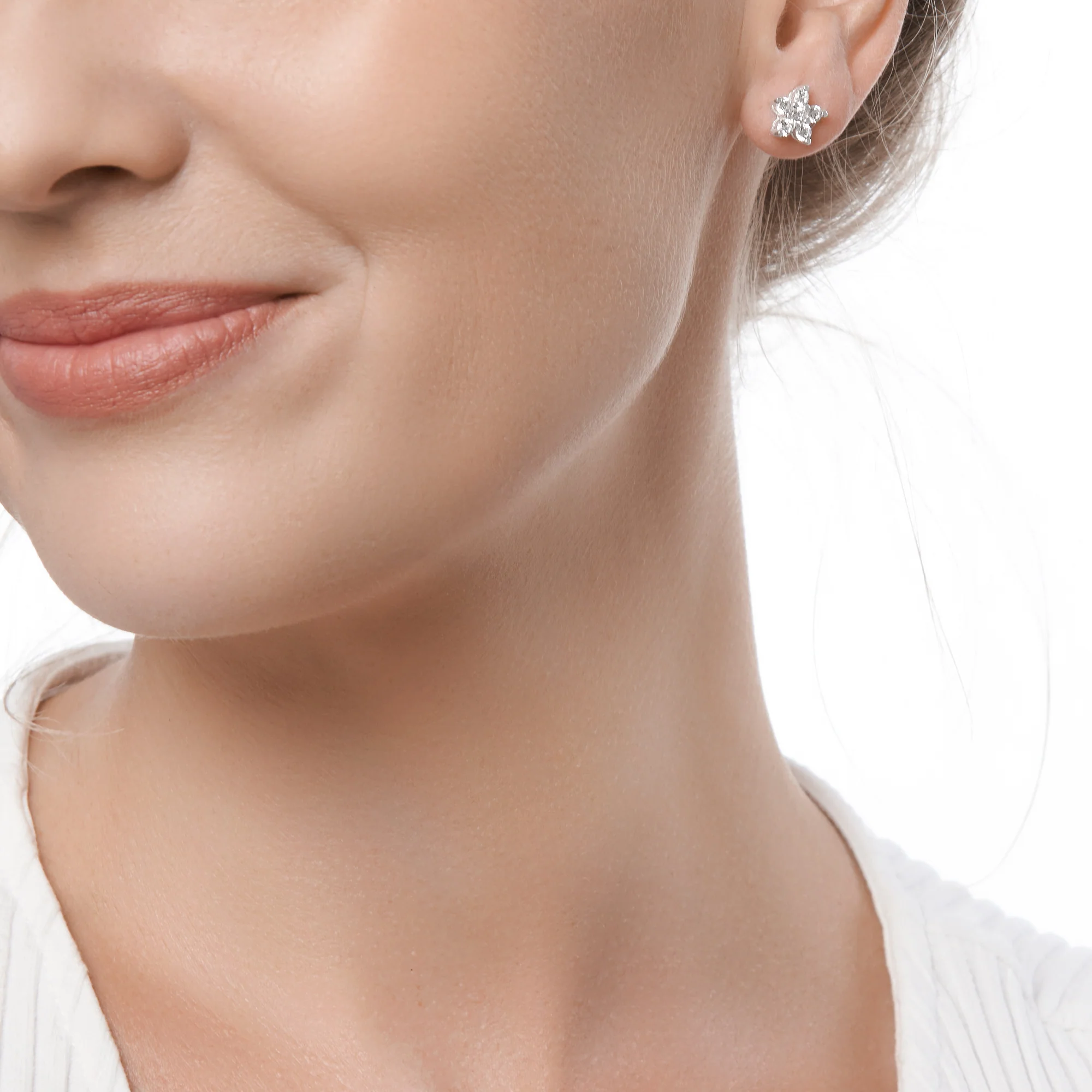 Sparkling Bloom Studs - Image 3