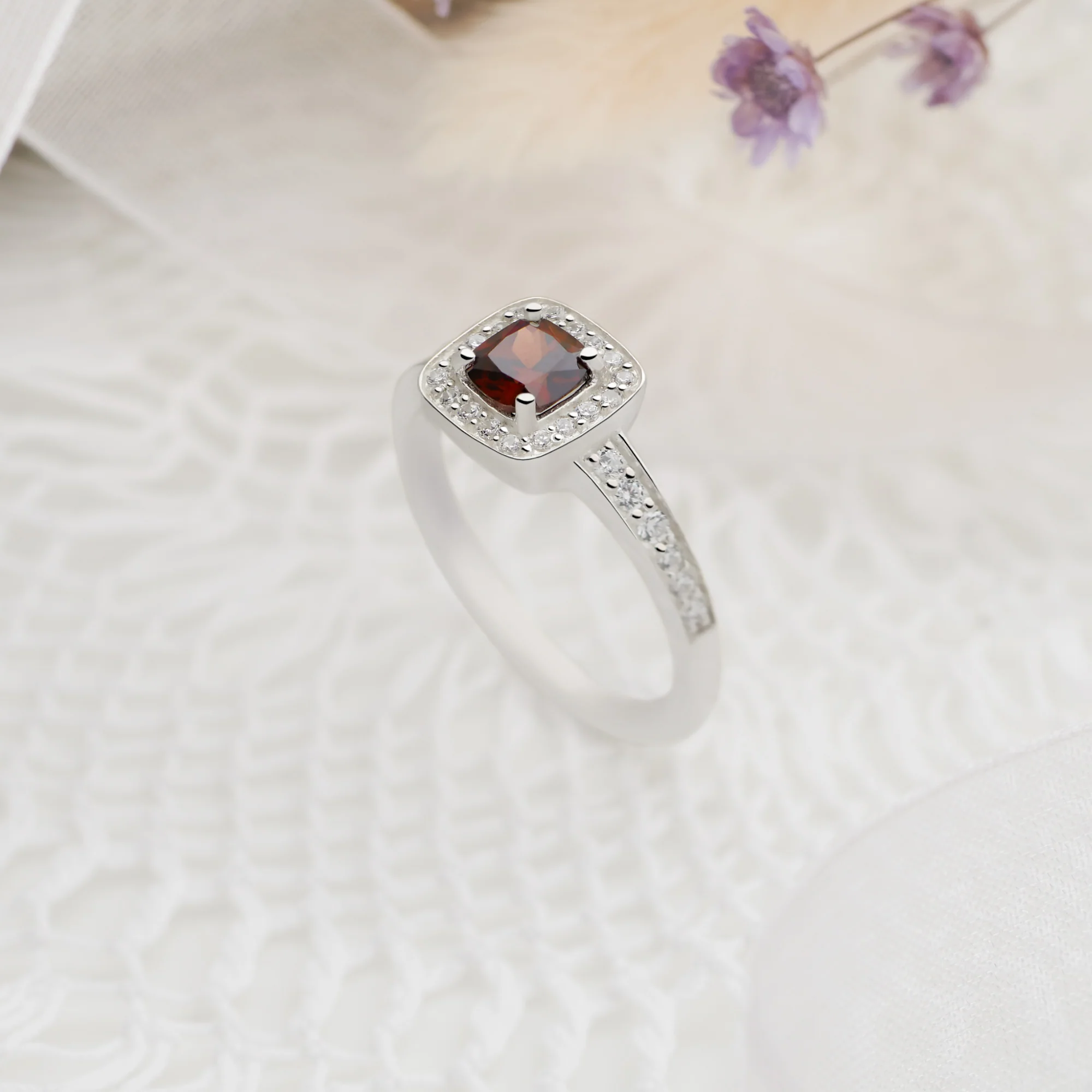 Sparkling Ember Ring - Image 2