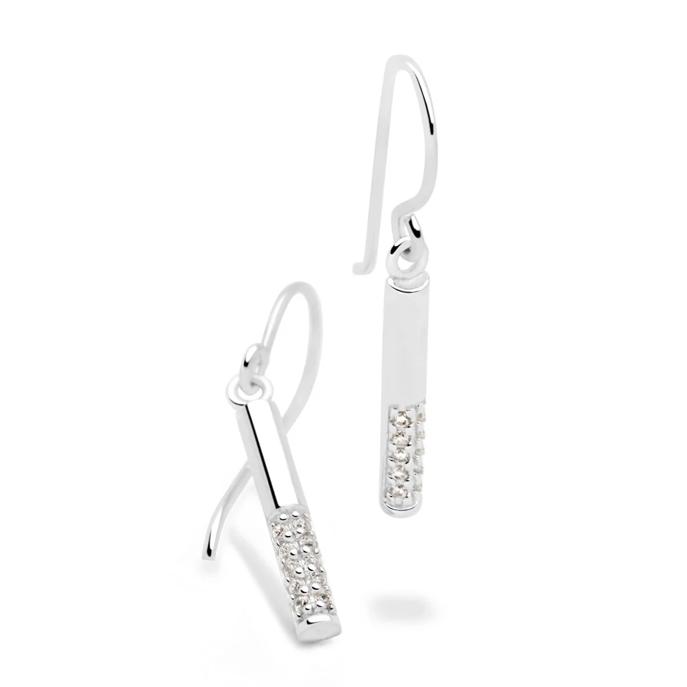 Sparkling Pillar Earrings