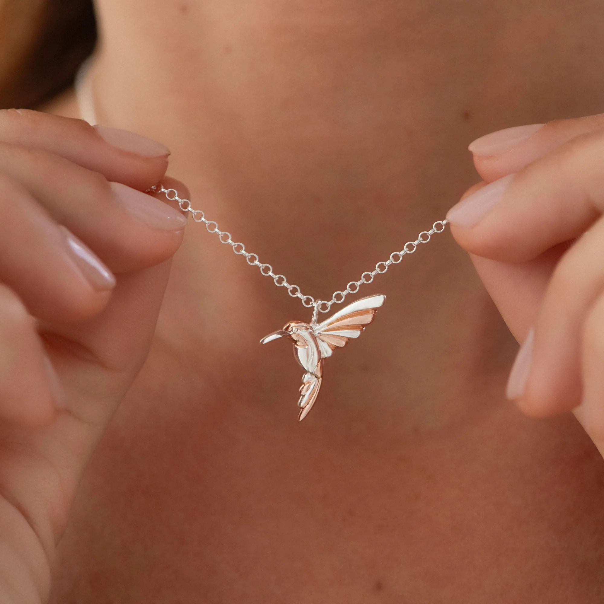 Summer Hummingbird Necklace - Image 5