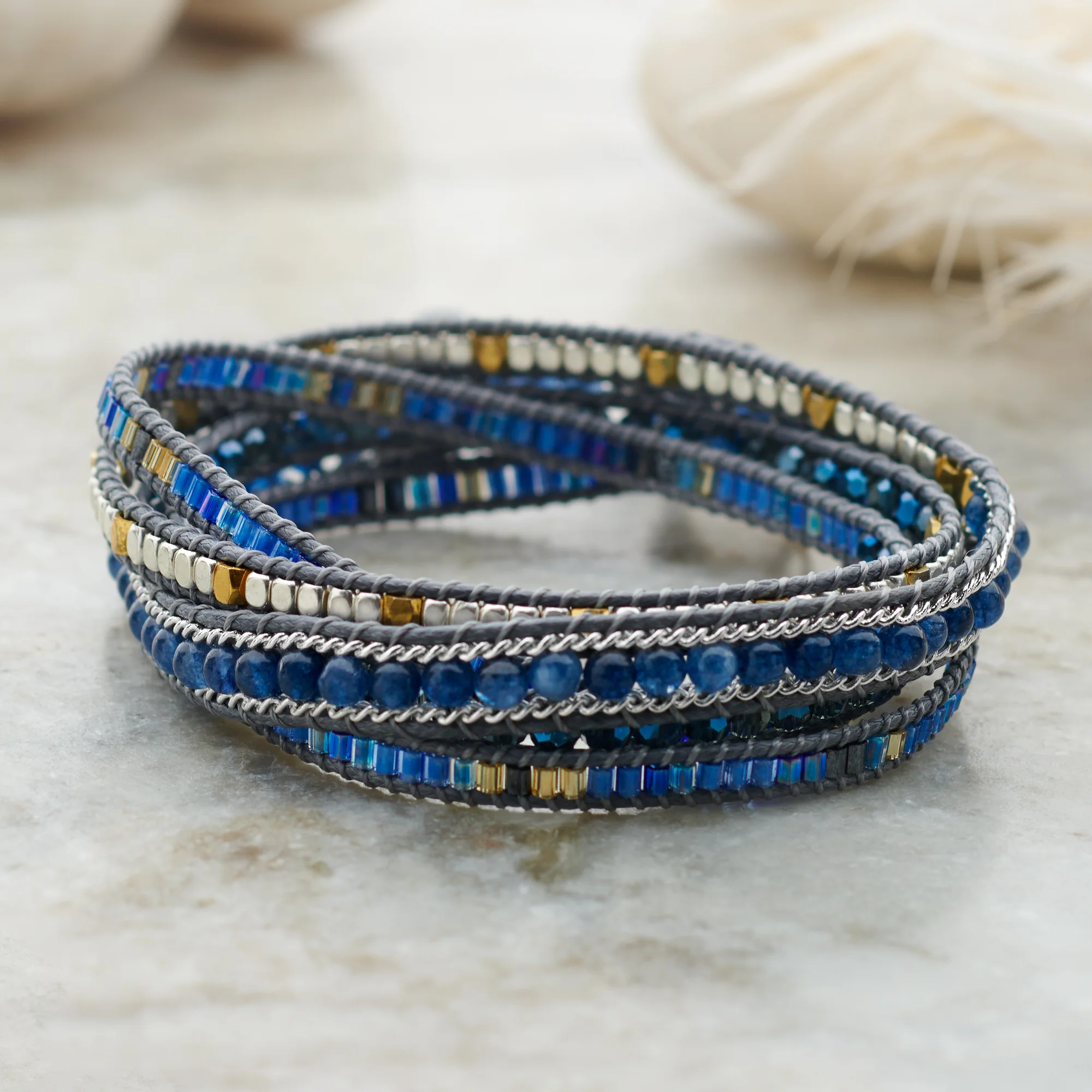 Summer Storm Wrap Bracelet - Image 2
