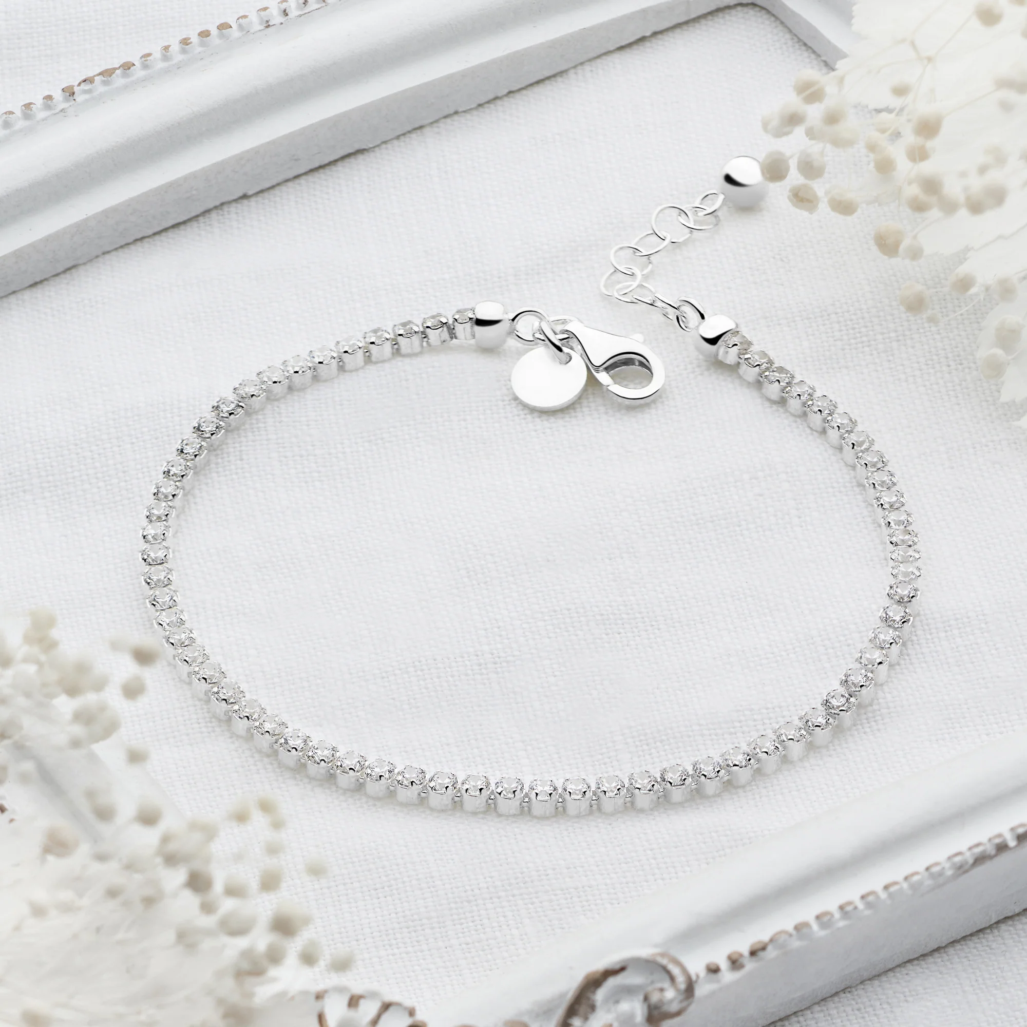 Tennis Bracelet (White) - Image 2