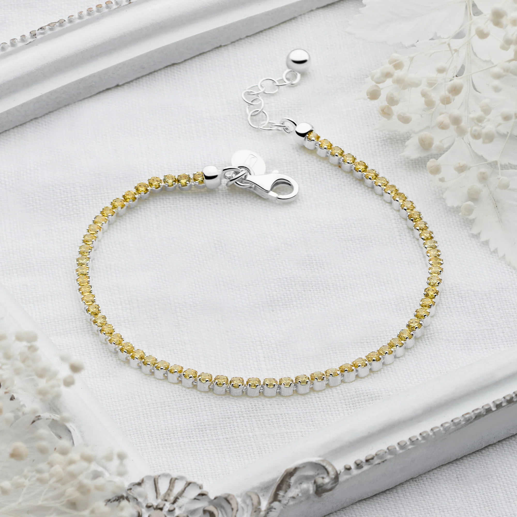 Tennis Bracelet (Yellow) - Image 2