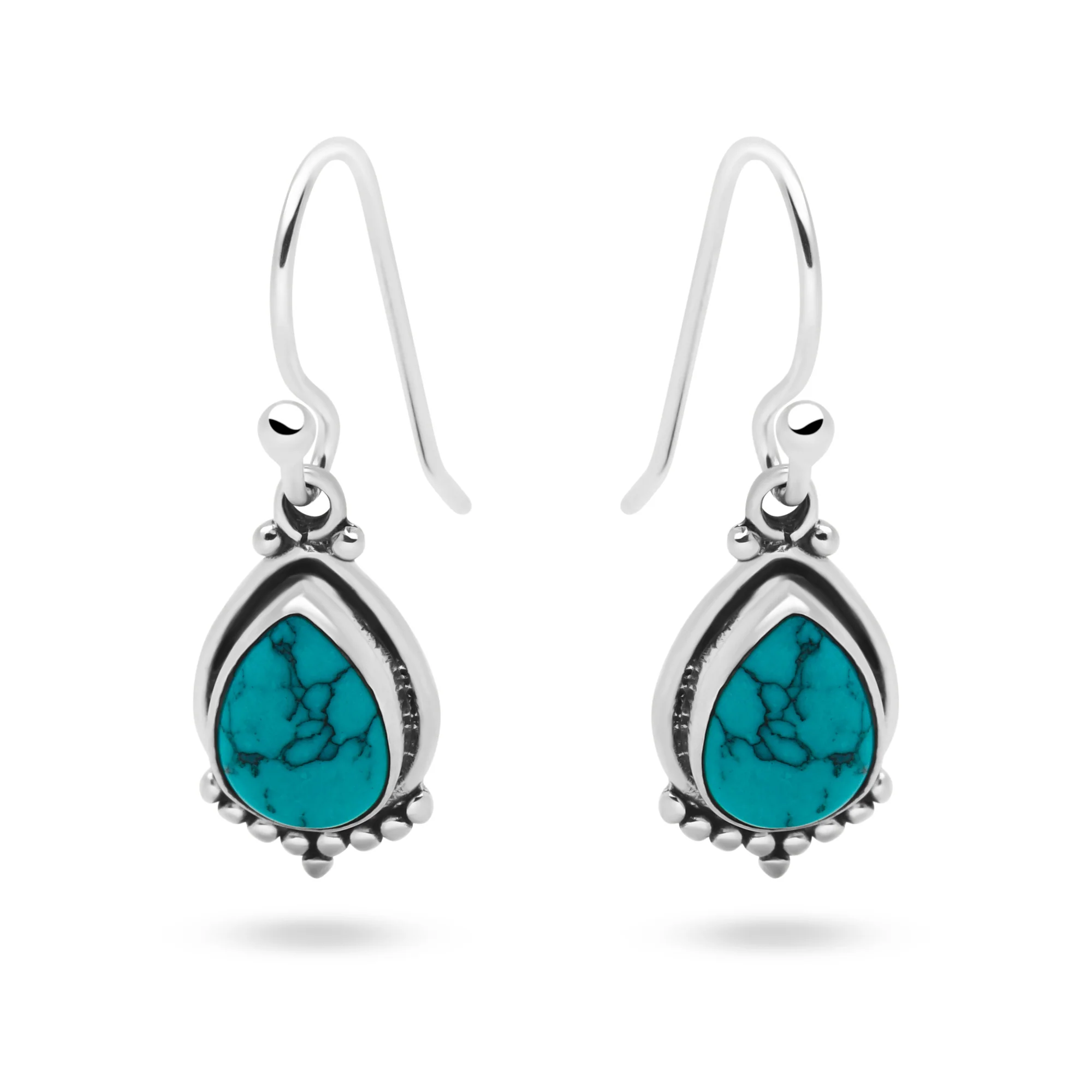 Turquoise Belle Earrings - Image 4