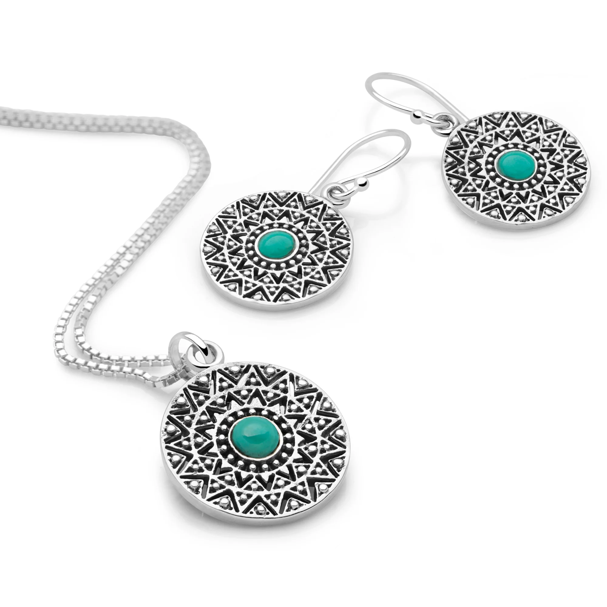 Turquoise Mandala Set (CHN1243+E5361)